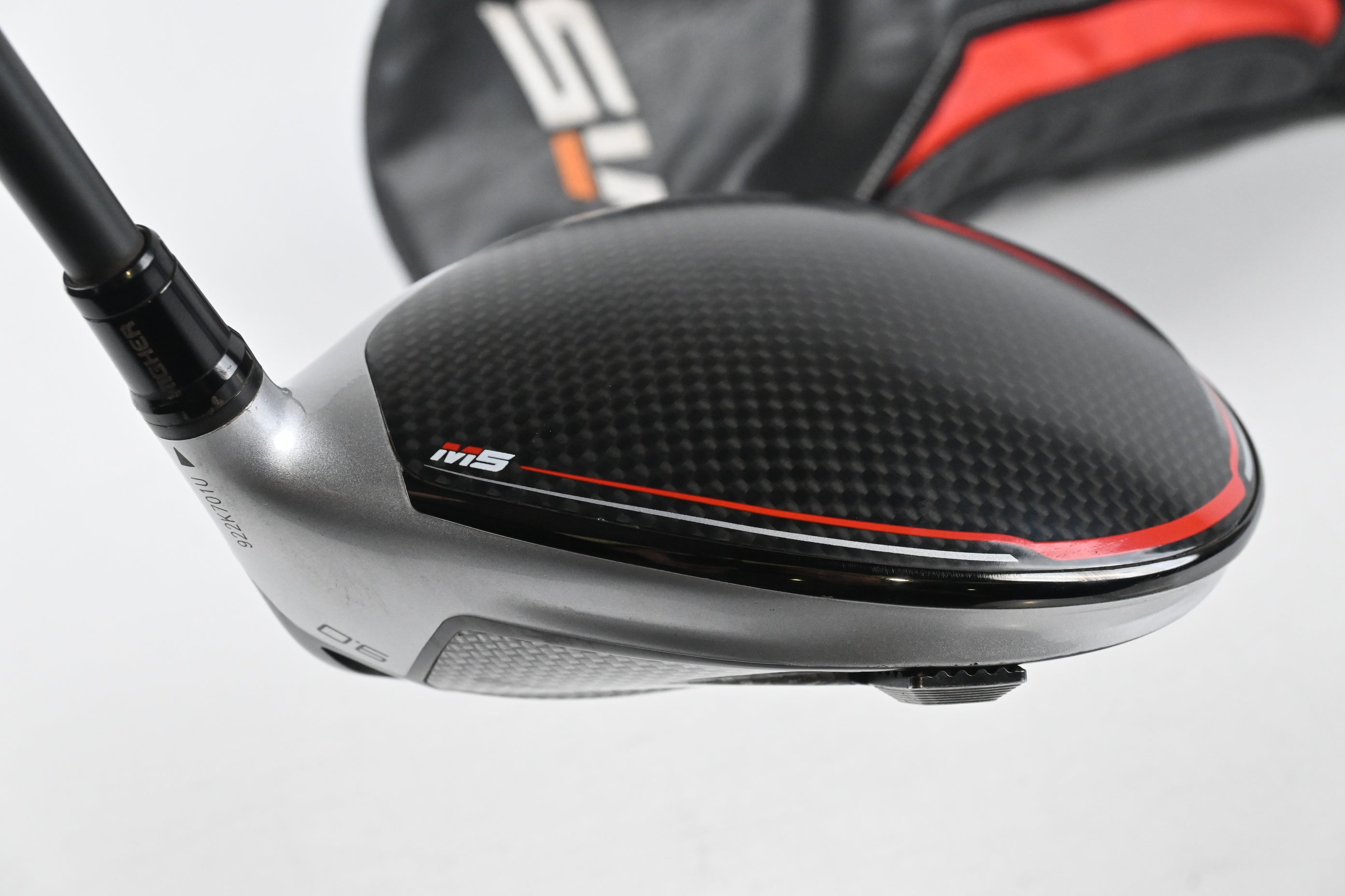 Taylormade M5 Driver / 9 Degree / Stiff Flex Hzrdus Smoke Black 70 Shaft