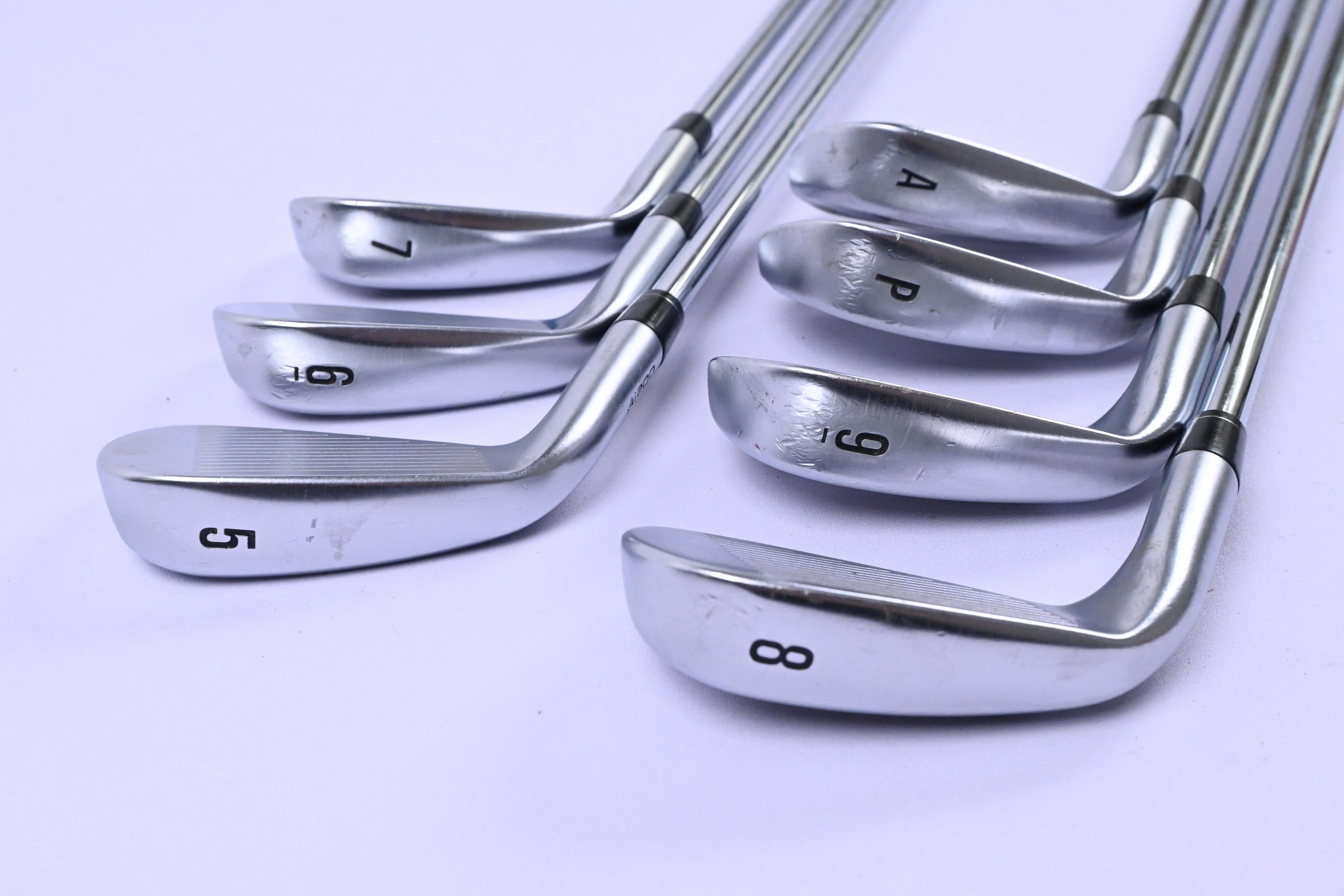 Callaway Apex Ai200 Irons / 5-PW+GW / X-Flex Project X Rifle 105 Shafts