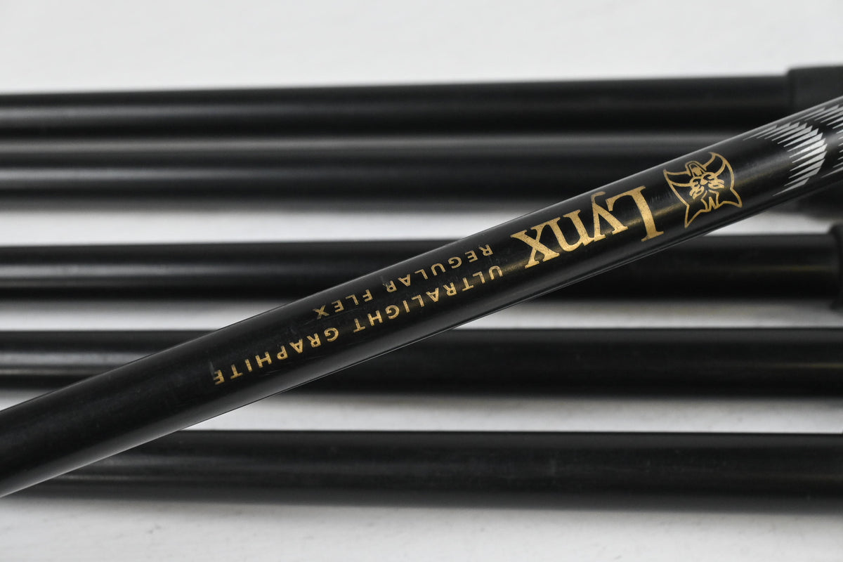 Lynx Oversize Irons / 6-PW+SW / Regular Flex Lynx Ultralight Shafts