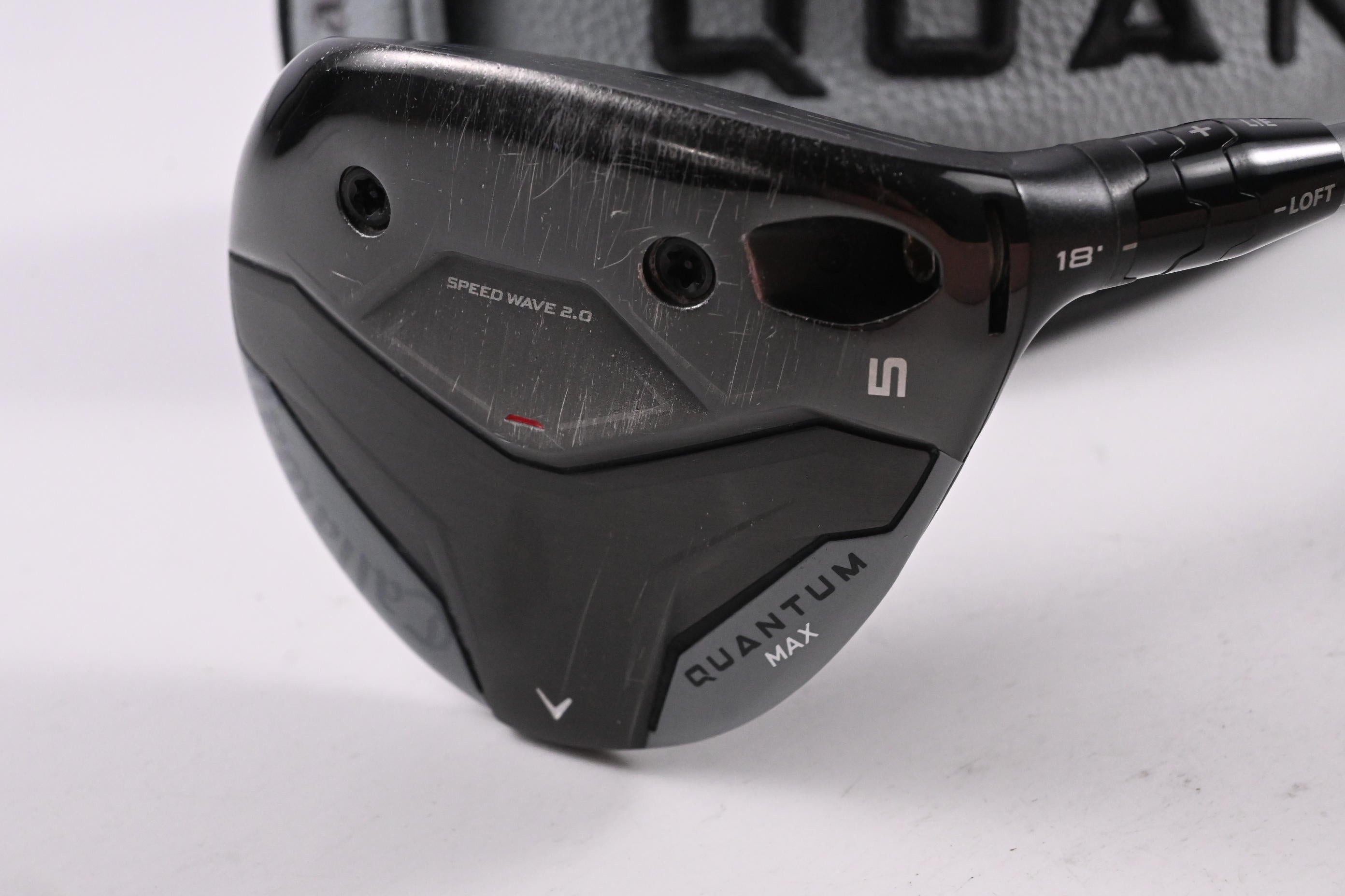 Callaway Quantum Max #5 Wood / 18 Degree / Regular Flex Denali Frost Silver 60