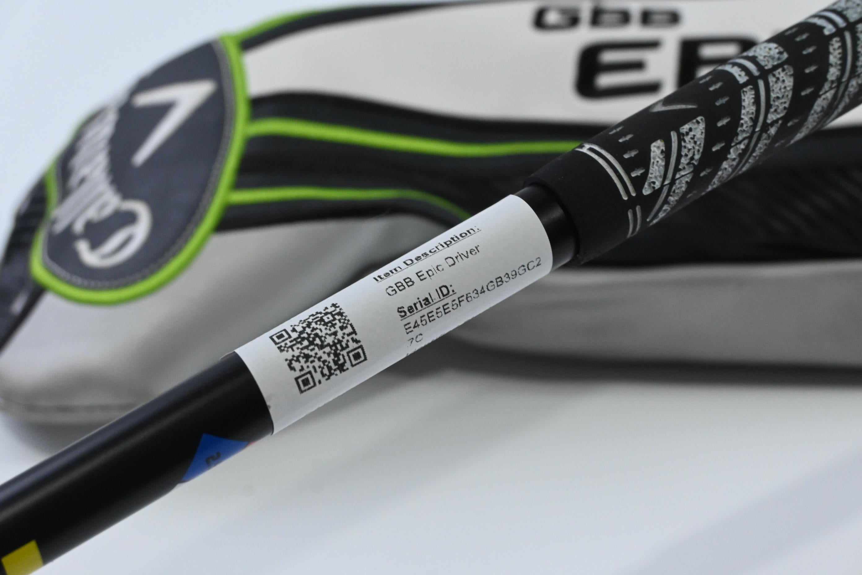 Callaway GBB Epic Driver / 9 Degree / Stiff Flex HZRDUS Smoke Yellow 76 Shaft