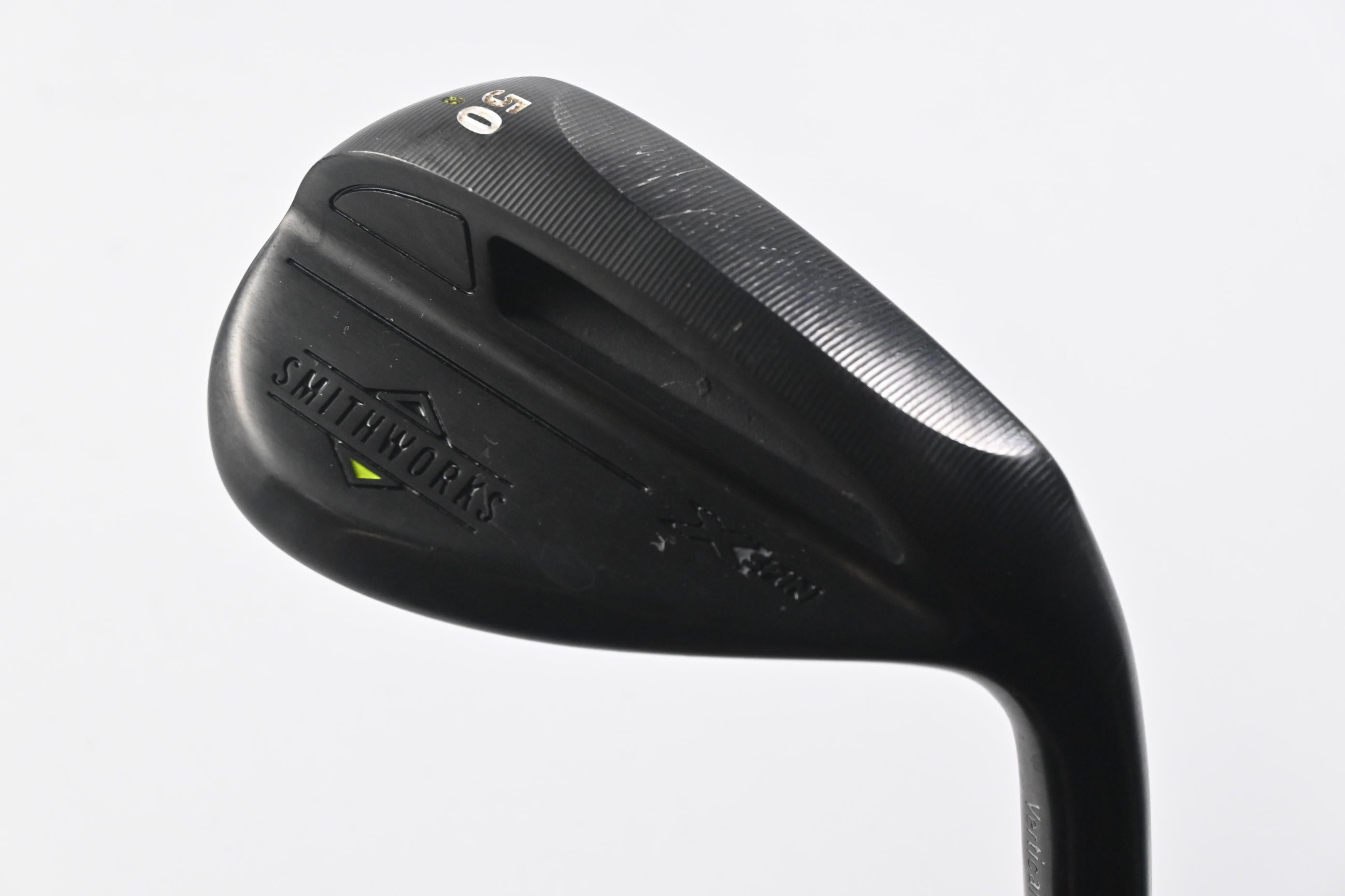 Smithworks XSpin Black Gap Wedge / 50 Degree / Wedge Flex KBS Smithworks