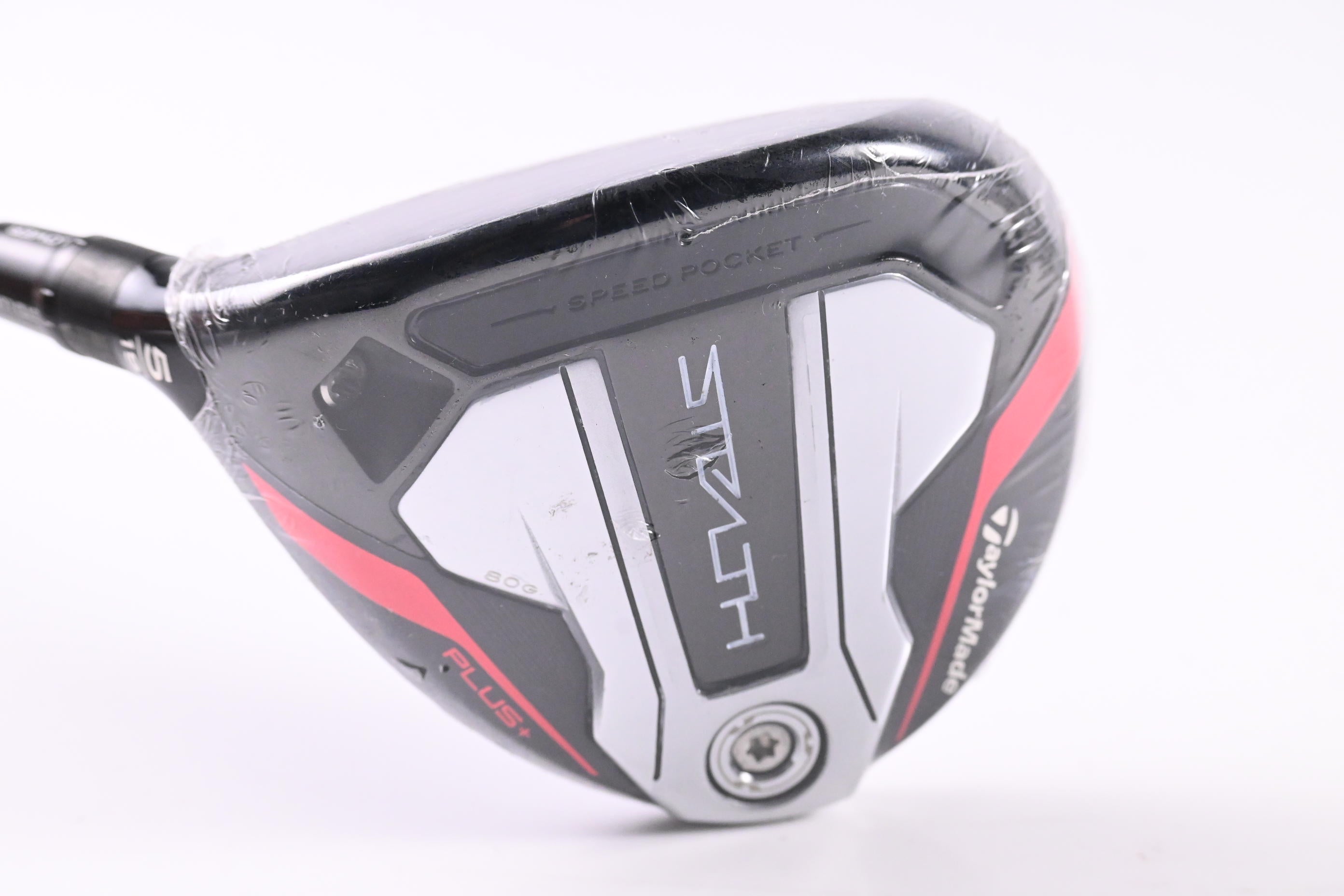 Left Hand Taylormade Stealth Plus #5 Wood / 19 Degree / Regular Flex AirSpeeder