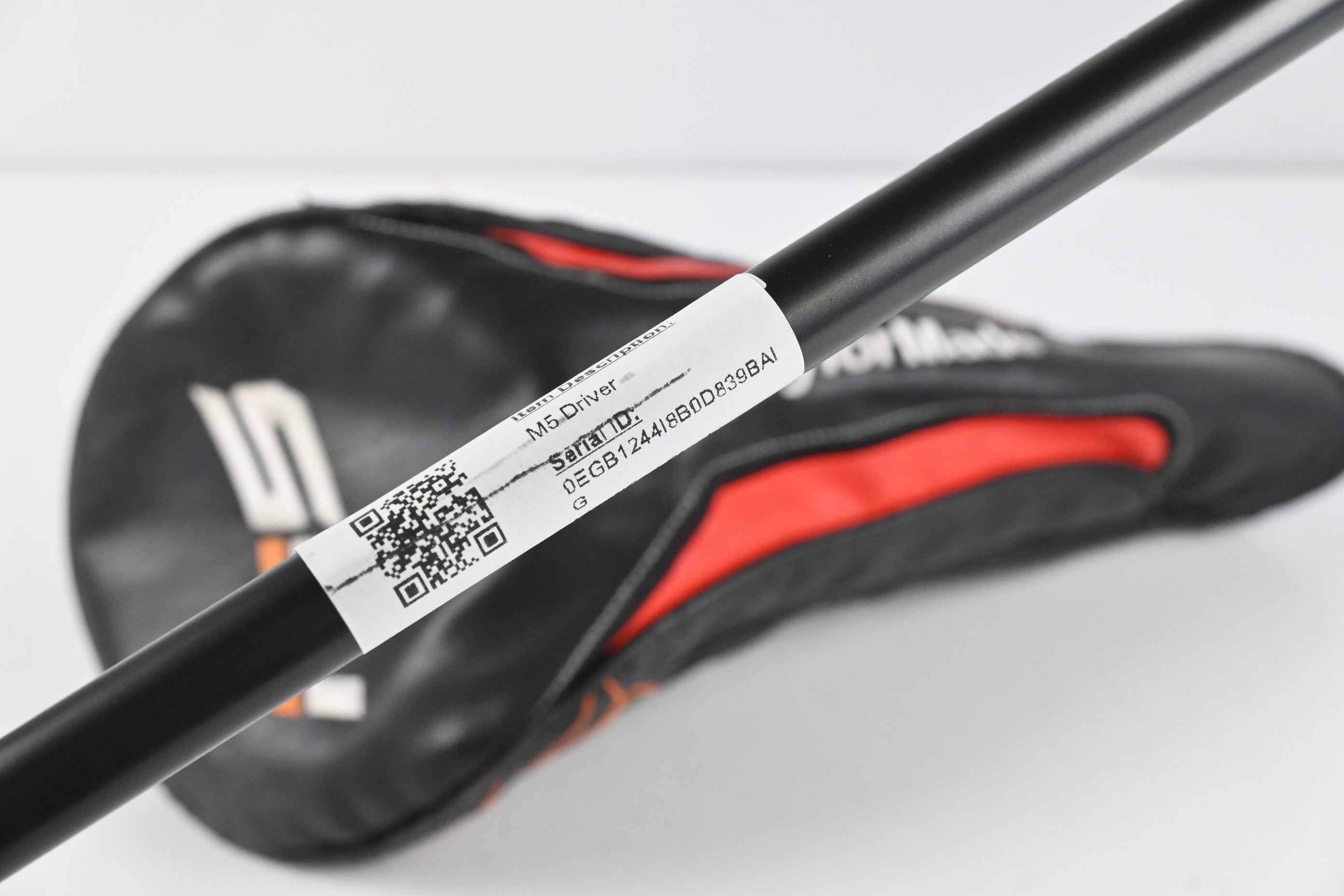 Taylormade M5 Driver / 9 Degree / Stiff Flex Hzrdus Smoke Black 70 Shaft