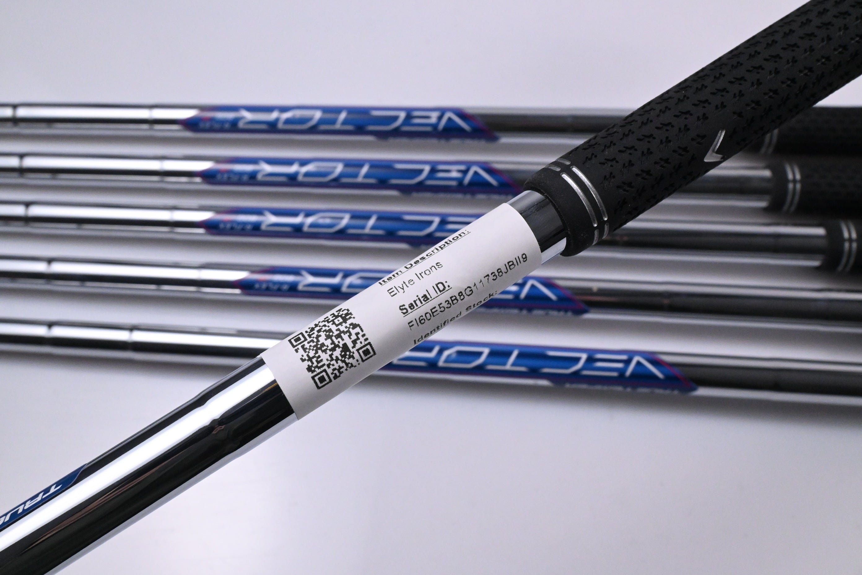 Callaway Elyte Irons / 5-PW / Regular Flex True Temper Vector 7 80g Shafts