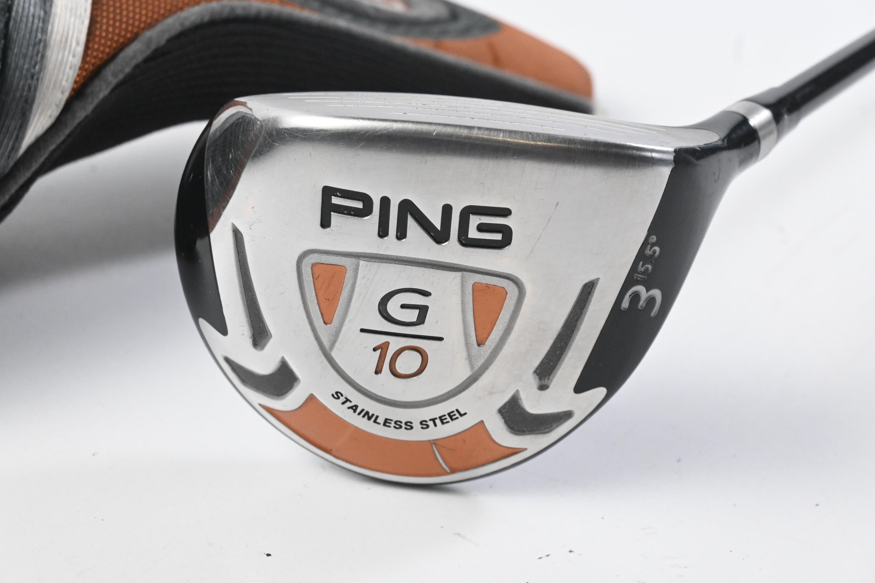 Ping G10 #3 Wood / 15.5 Degree / Regular Flex Grafalloy ProLaunch Red Shaft