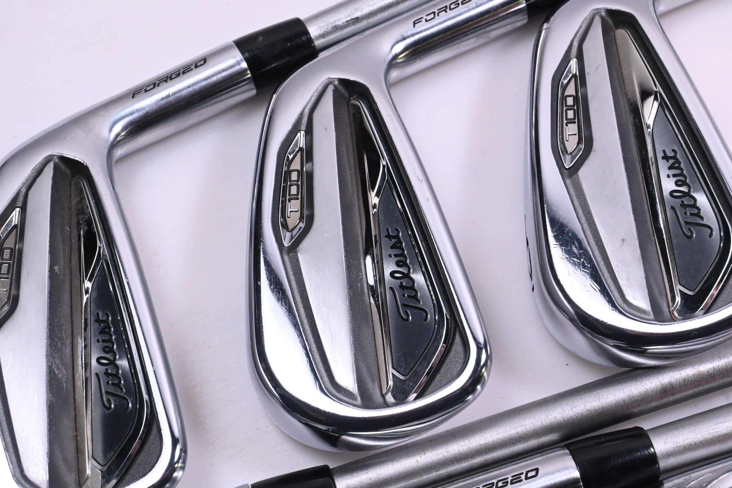 Titleist T100 2019 Irons / 4-PW / Regular Flex KBS Tour C-Taper Lite 105 Shafts