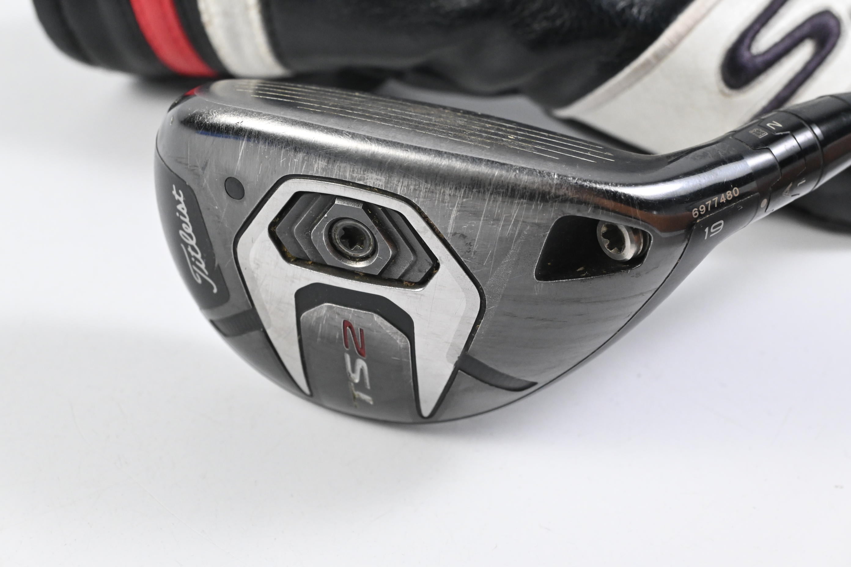 Titleist TS2 #3 Hybrid / 19 Degree / X-Flex Project X Evenflow 90 Shaft