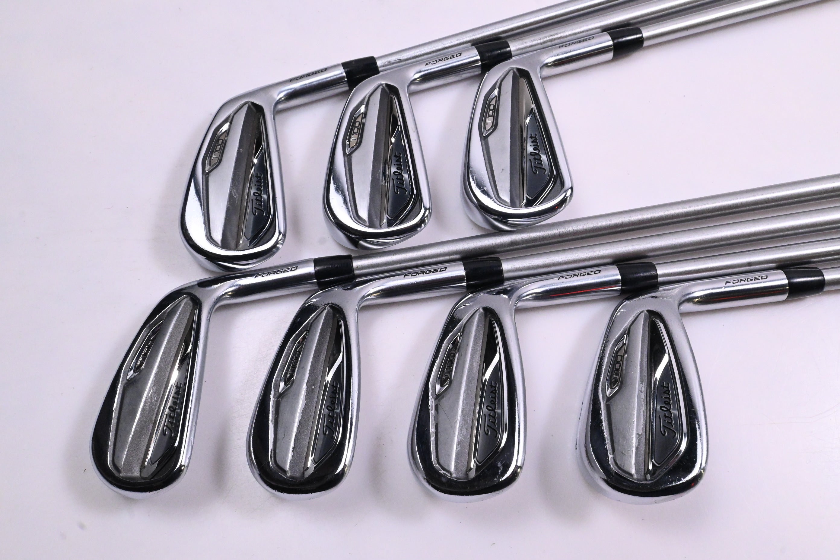 Titleist T100 2019 Irons / 4-PW / Regular Flex KBS Tour C-Taper Lite 105 Shafts