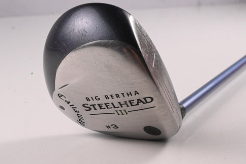 Ladies Callaway Steelhead III #3 Wood / 15 Degree / Ladies Flex System III Shaft