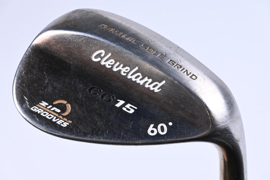 Cleveland CG15 Lob Wedge / 60 Degree / Wedge Flex Steel Shaft