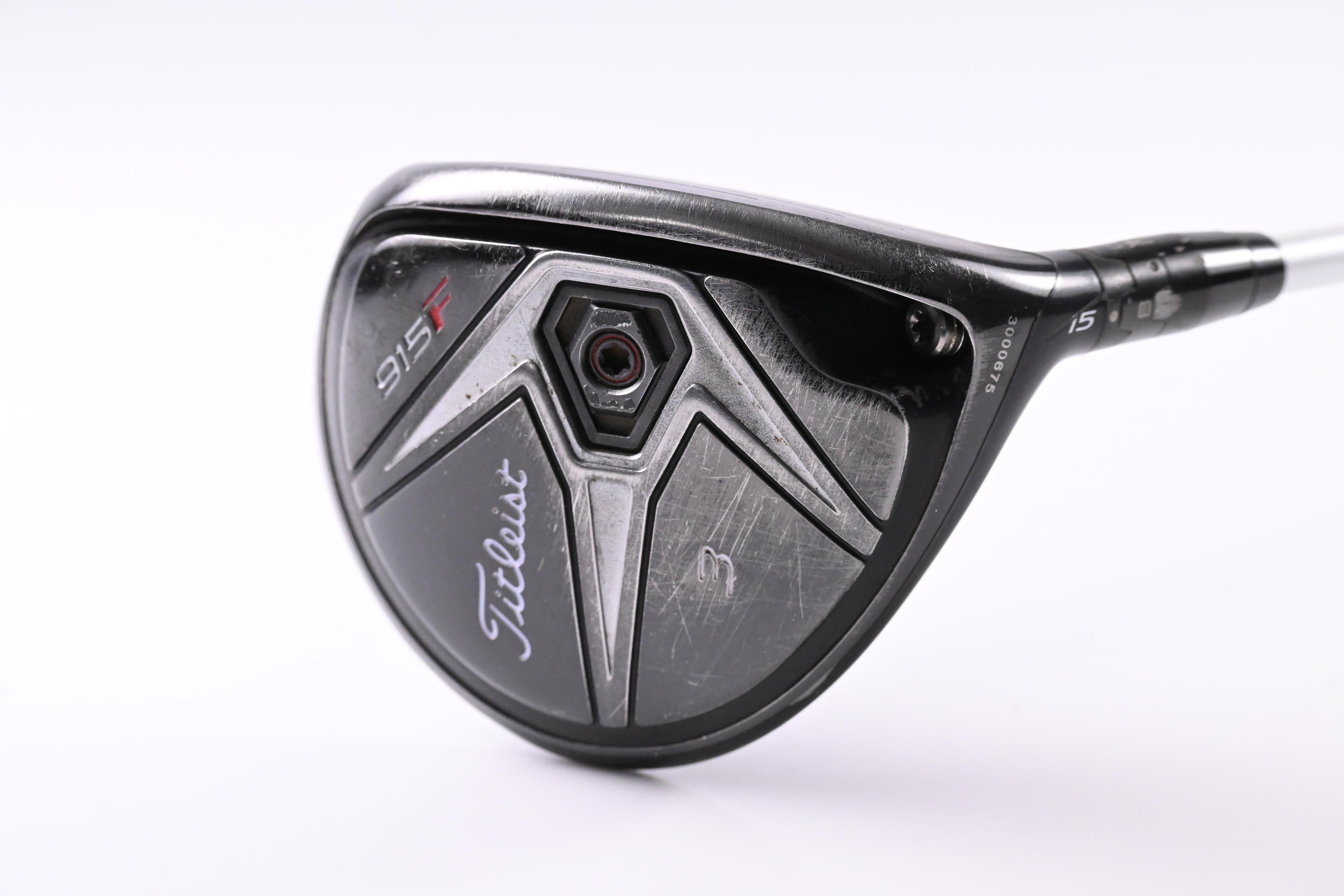 Titleist 915 F #3 Wood / 15 Degree / Stiff Flex Aldila Rogue Black 95 MSI 80