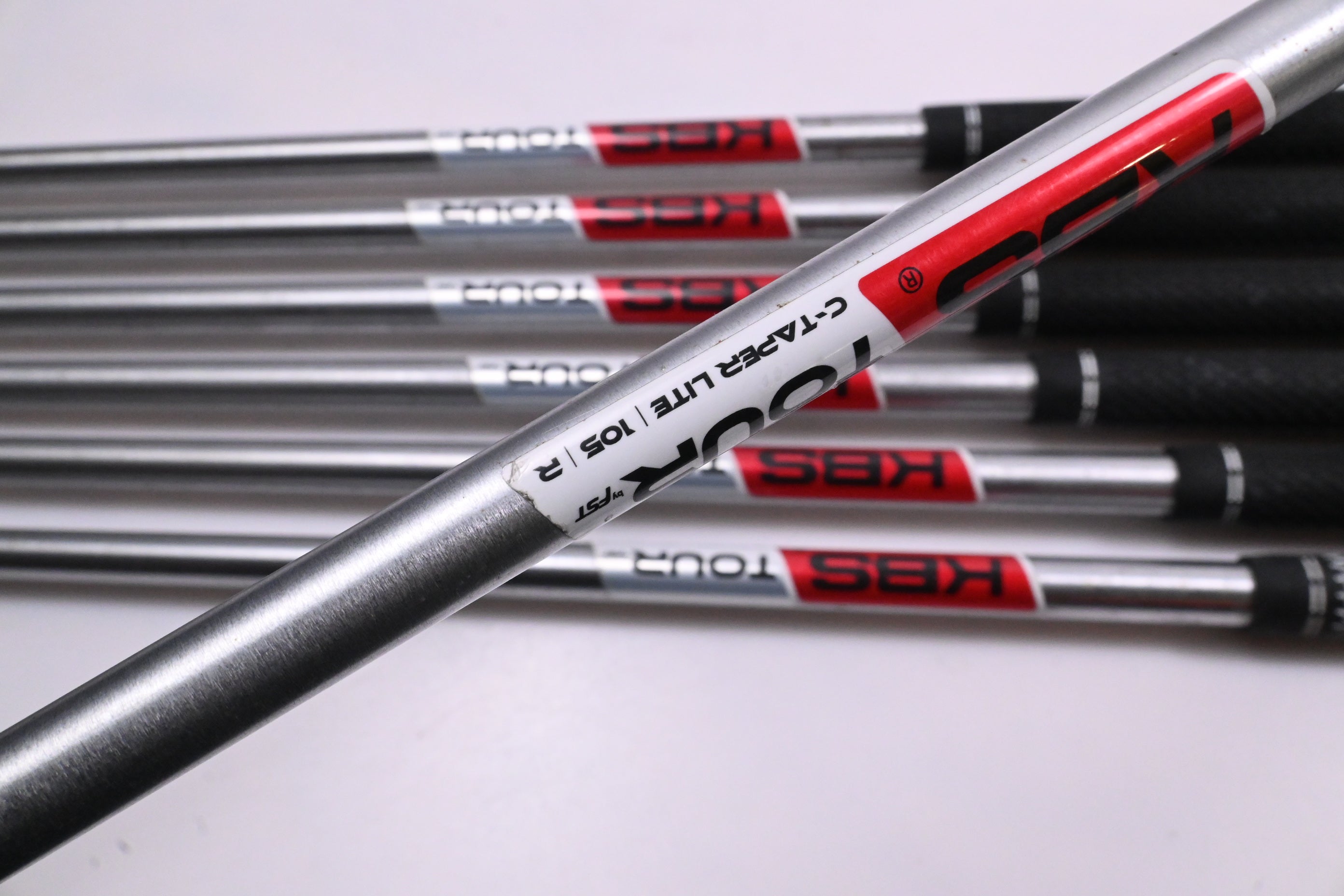 Titleist T100 2019 Irons / 4-PW / Regular Flex KBS Tour C-Taper Lite 105 Shafts