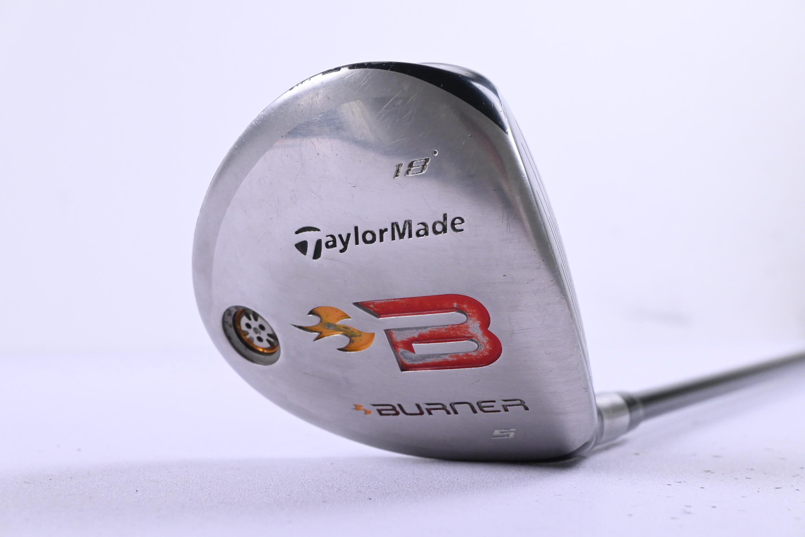 Taylormade Burner 2008 #5 Wood / 18 Degree / Regular Flex Taylormade REAX 49