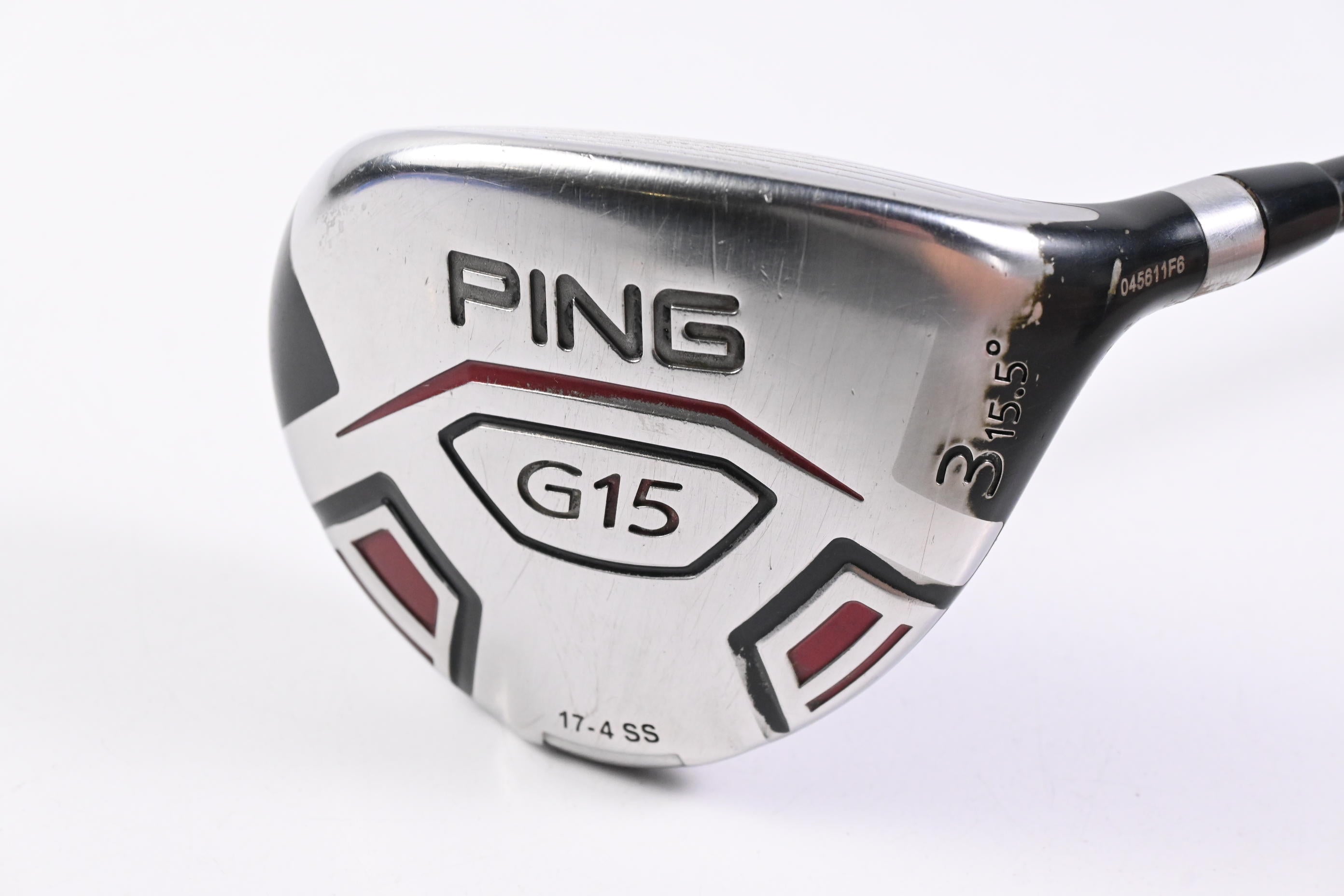 Ping G15 #3 Wood / 15.5 Degree / Regular Flex Aldila Serrano 75 Shaft