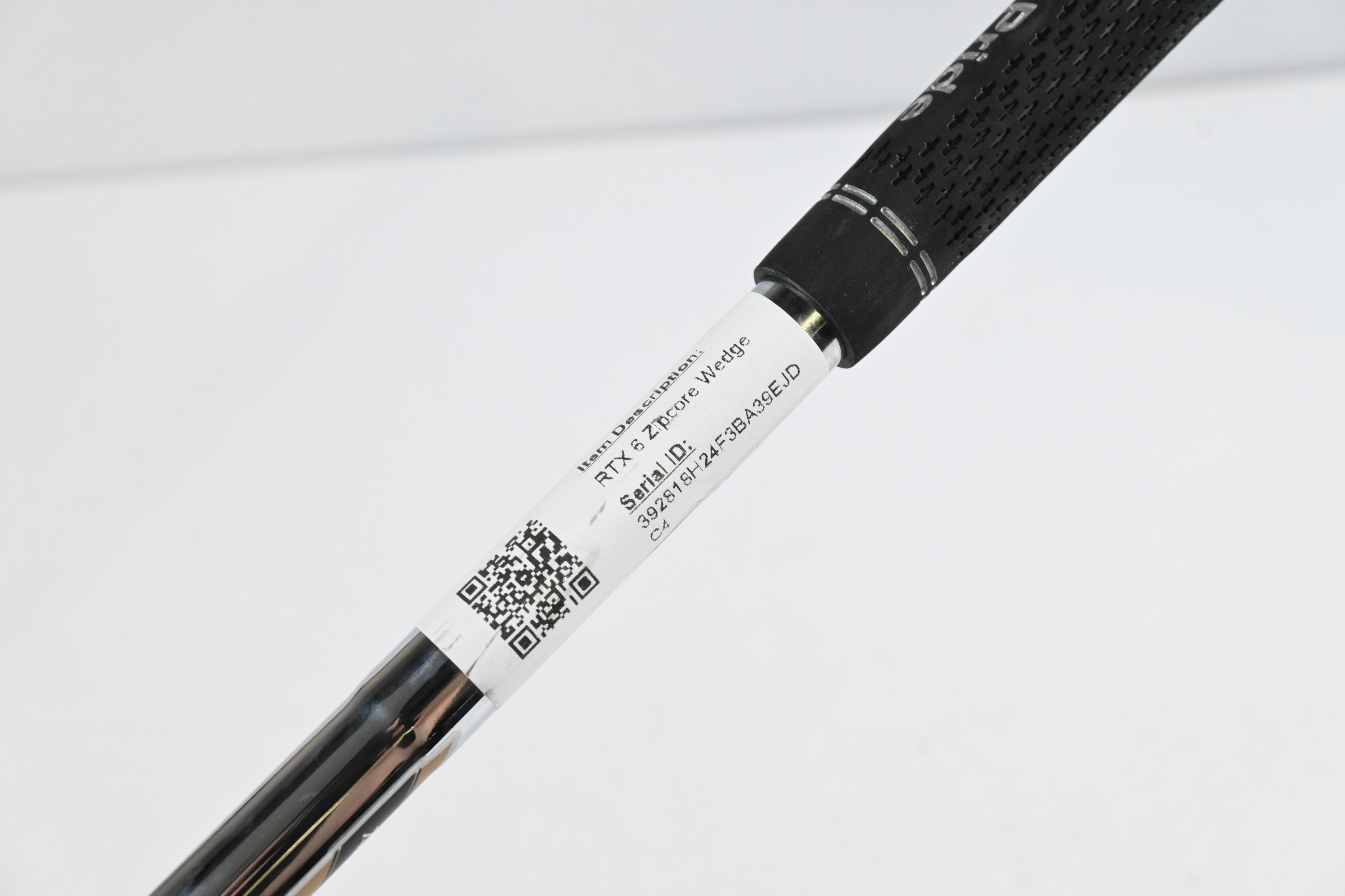 Cleveland RTX 6 Zipcore Gap Wedge / 50 Degree / Wedge Flex Dynamic Gold Spinner