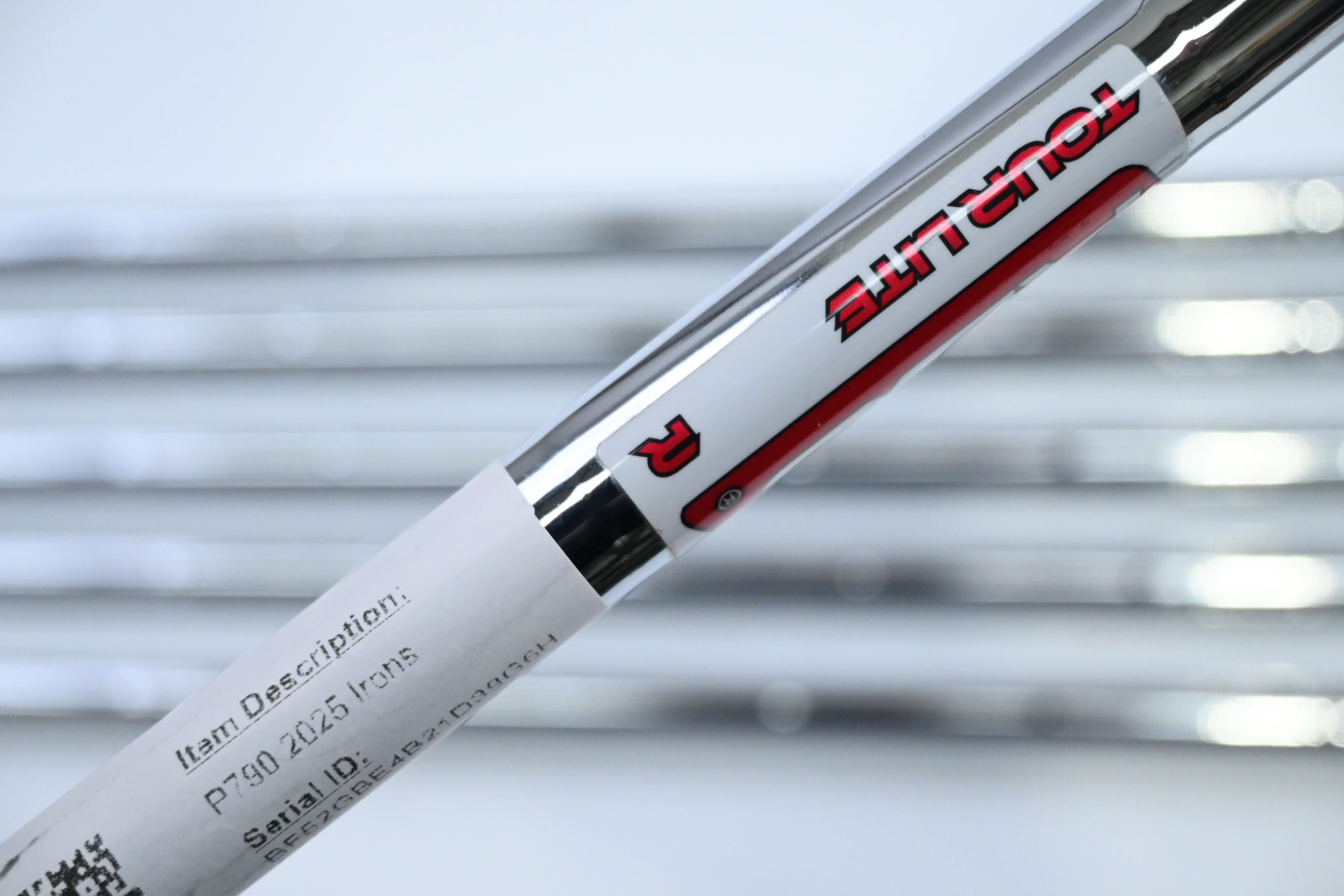 Taylormade P790 2025 Irons / 5-PW / Regular Flex KBS Tour Lite Shafts