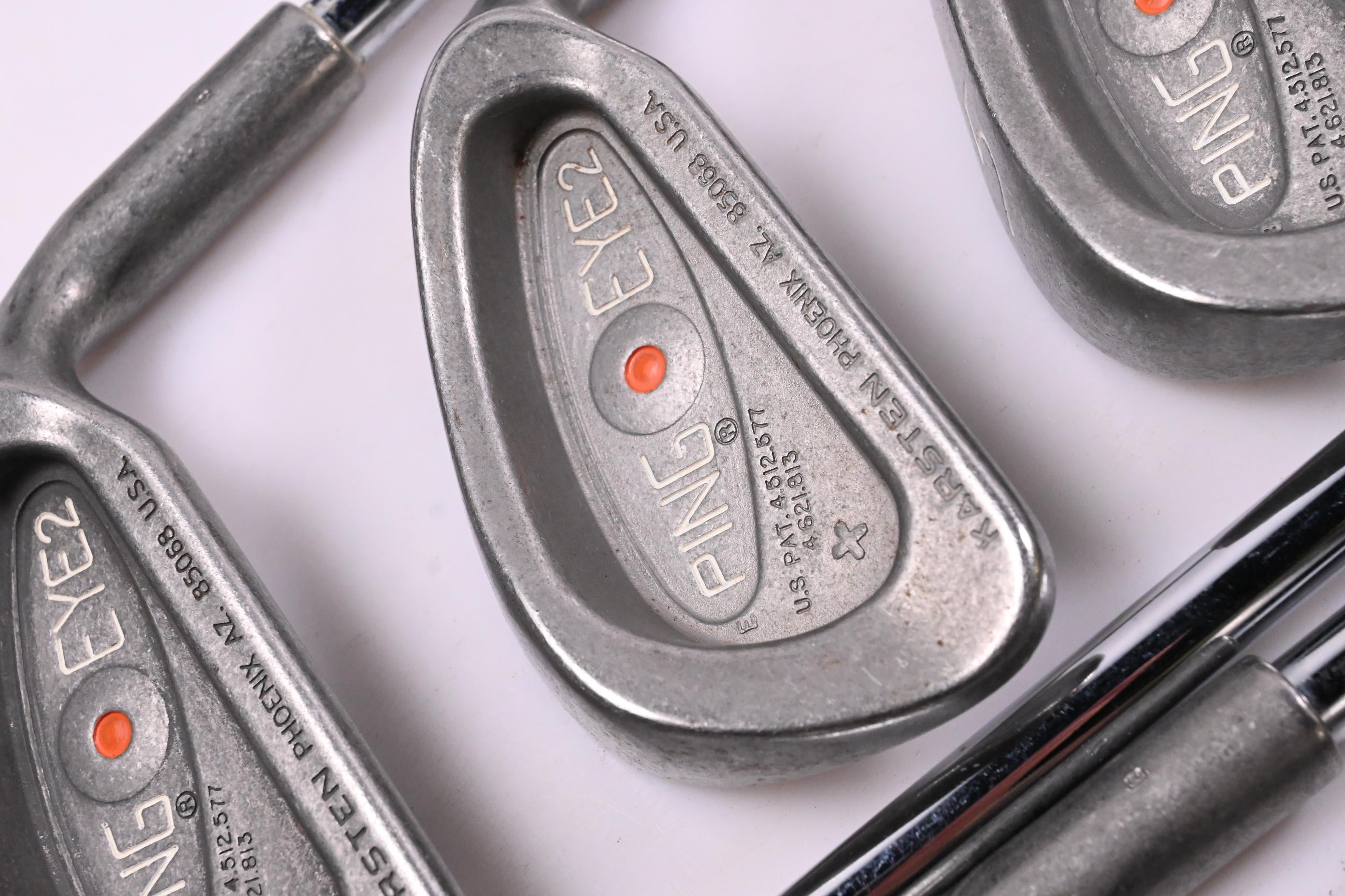 Ping Eye 2 + Irons / 3-PW+SW / Orange Dot / Stiff Flex Ping JZ Shafts