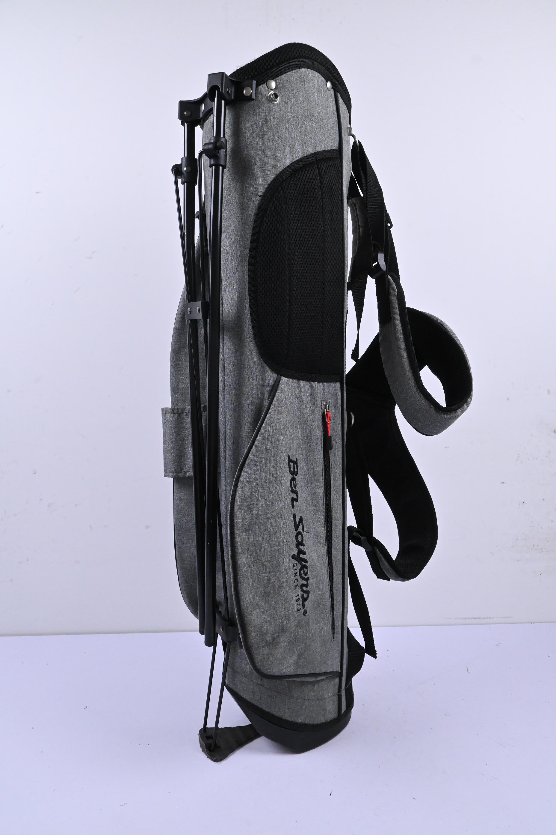 Ben Sayers Stand Bag / 5-Way Divider / Grey & Black
