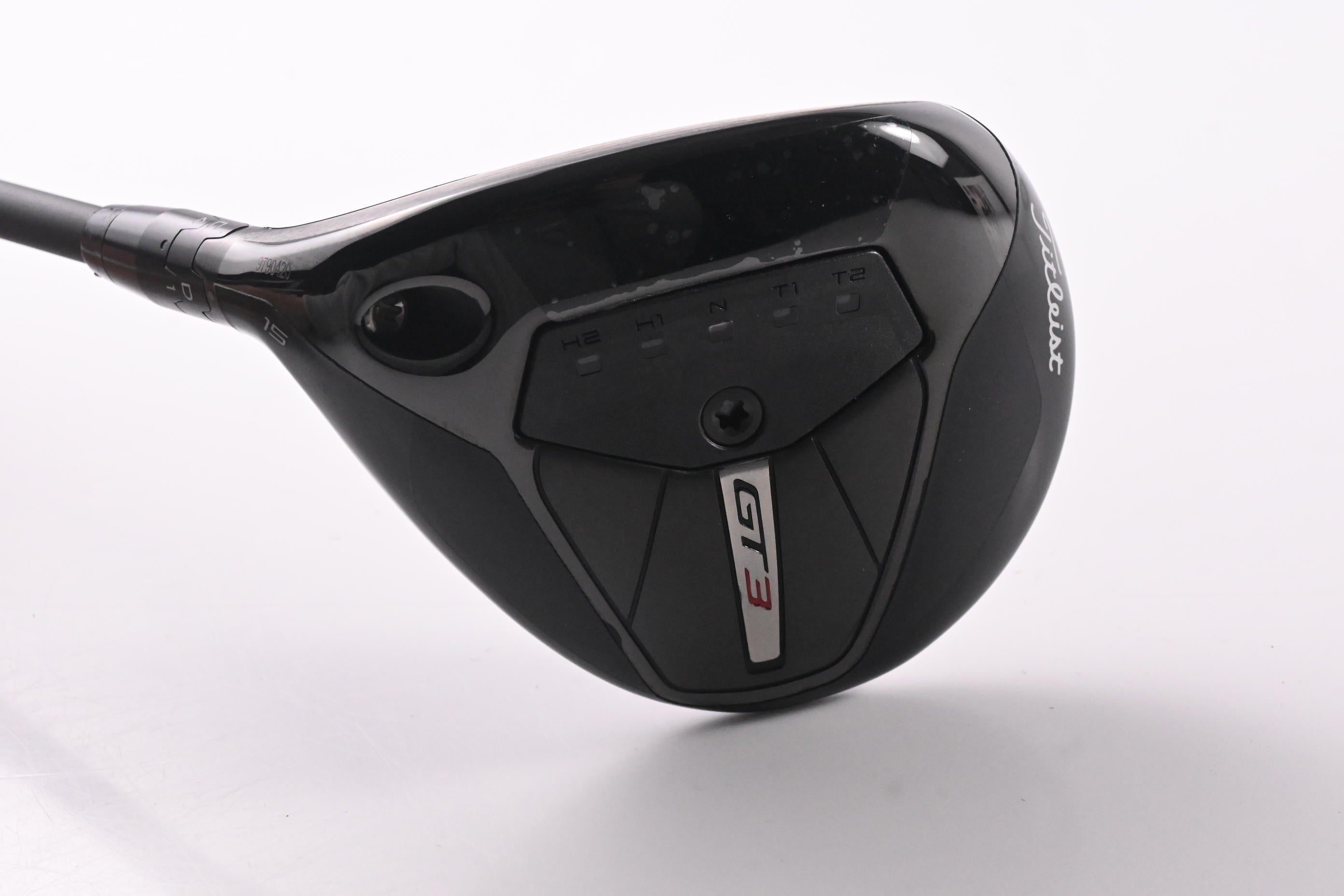 Left Hand Titleist GT3 #3 Wood / 15 Degree / Stiff Flex Tensei 1K Blue 65 Shaft