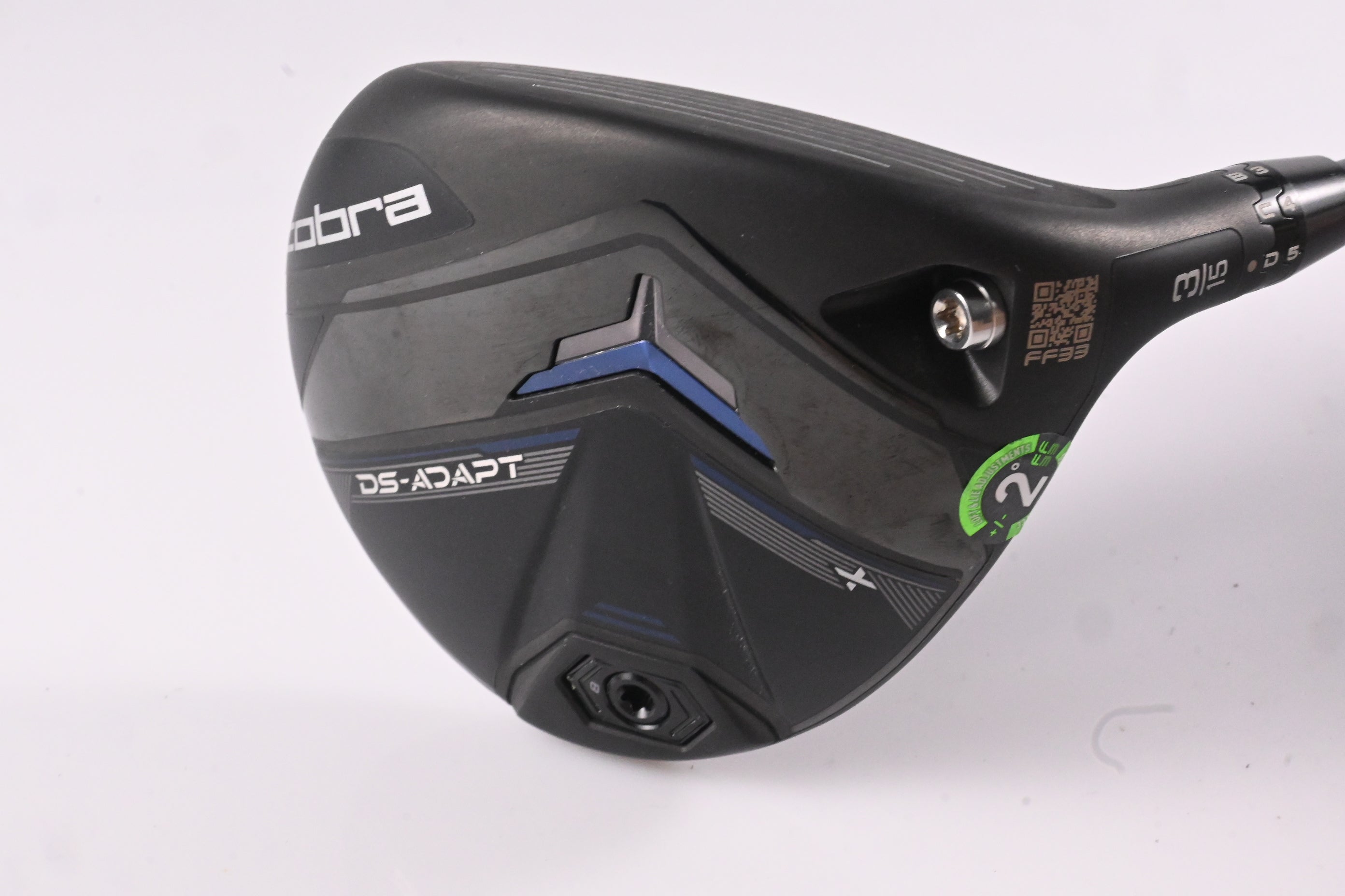 Cobra DS-Adapt X #3 Wood / 15 Degree / Regular Flex Project X Denali Charcoal 60