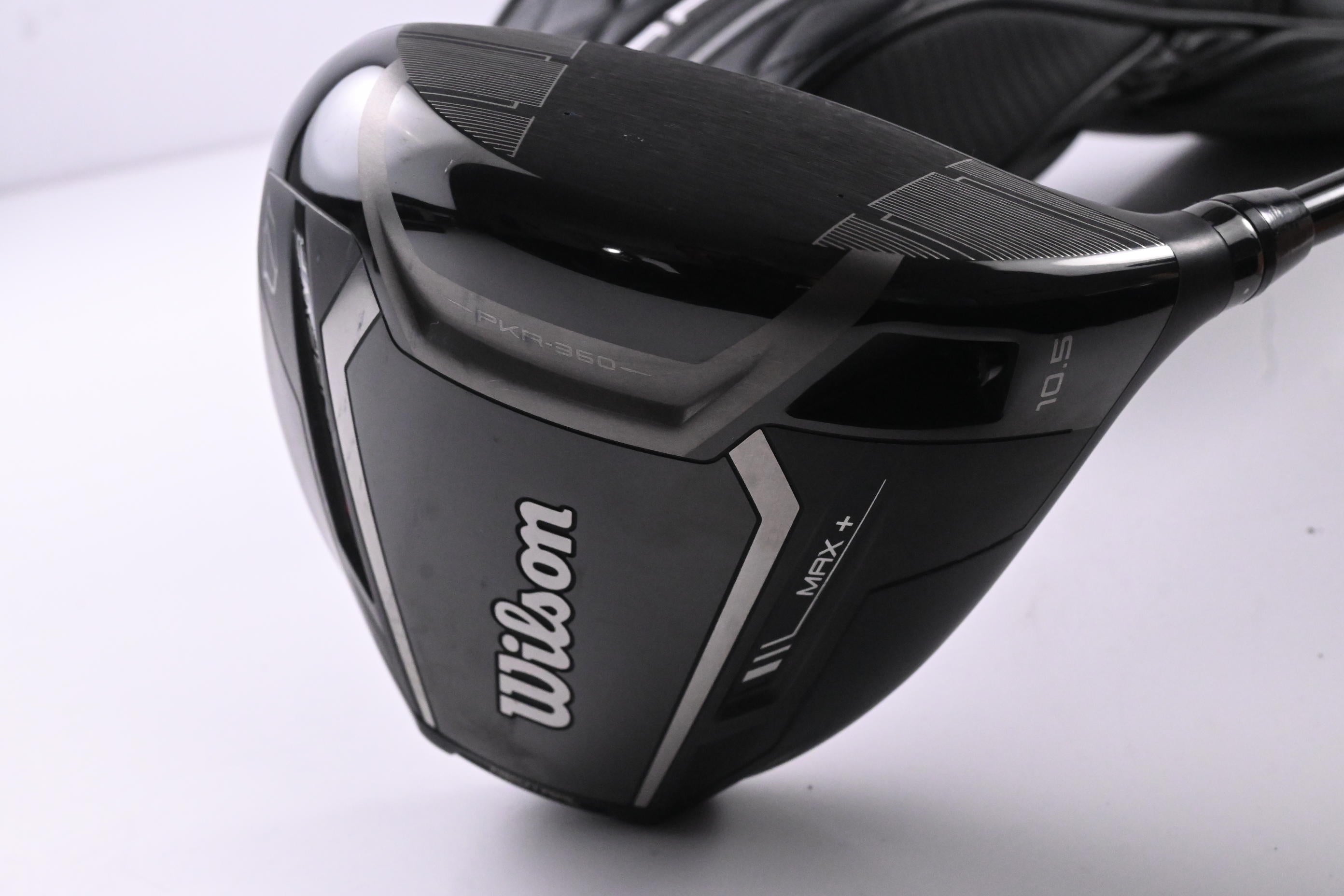 Wilson DYNAPWR Max+ Driver / 10.5 Degree / Stiff Flex HZRDUS Smoke Red RDX 50
