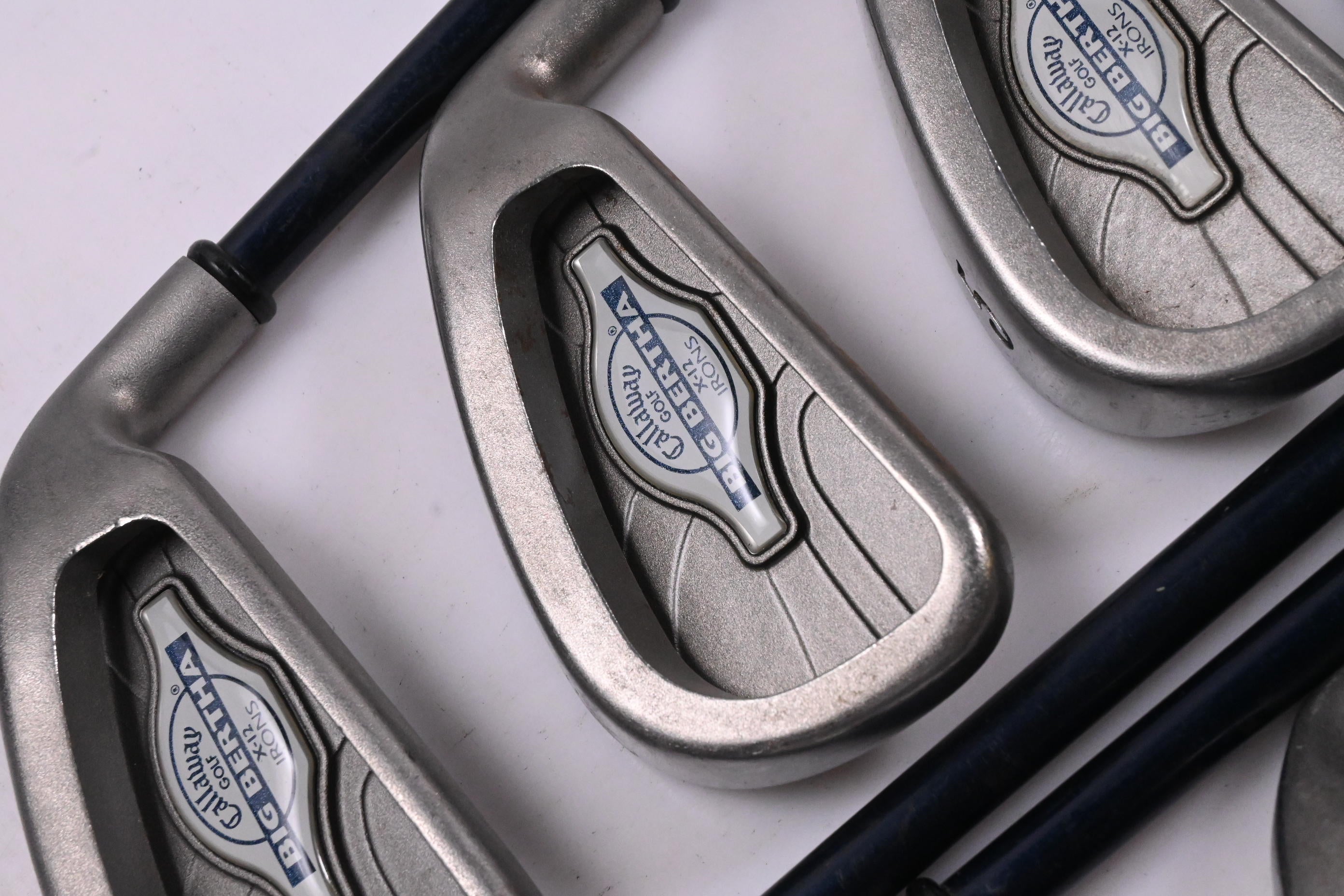 Callaway X-12 Irons / 3-PW+SW / Firm Flex Callaway RCH 99 Shafts