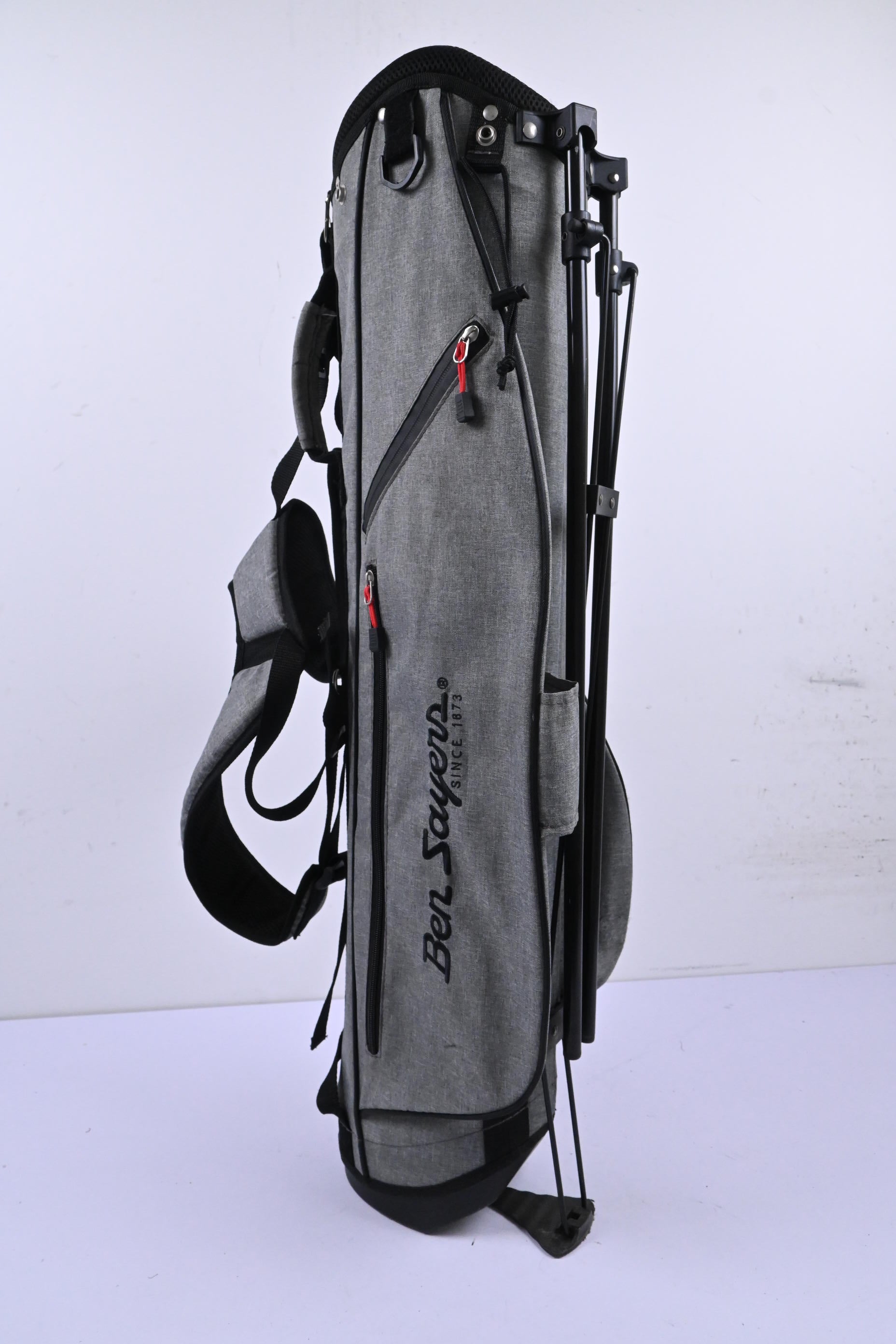 Ben Sayers Stand Bag / 5-Way Divider / Grey & Black