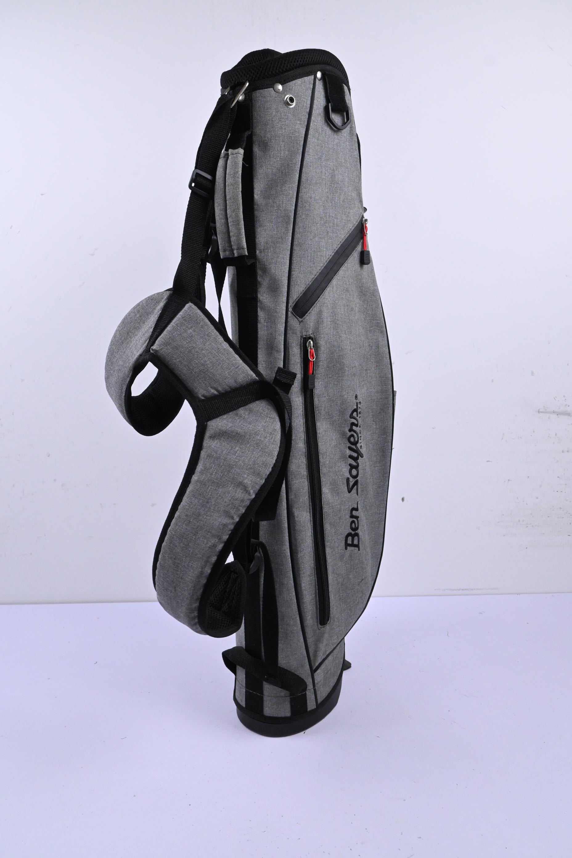 Ben Sayers Stand Bag / 5-Way Divider / Grey & Black