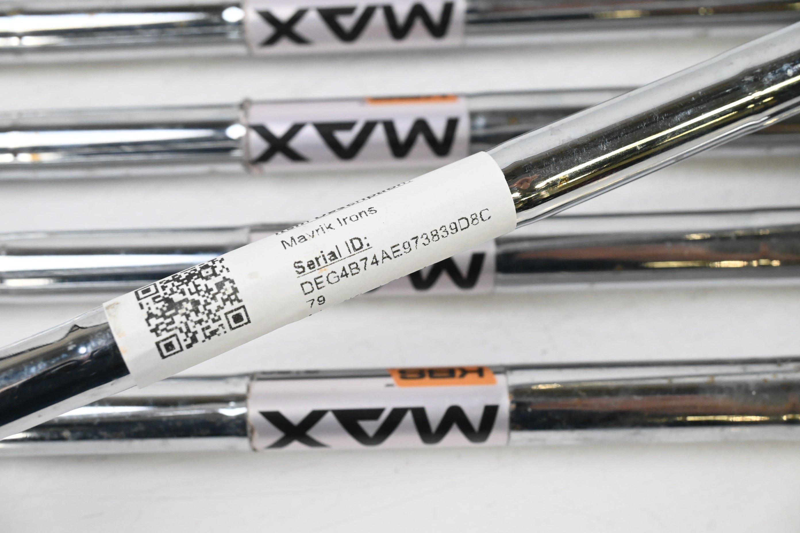 Callaway Mavrik Irons / 6-PW / Regular Flex KBS MAX 80 Shafts