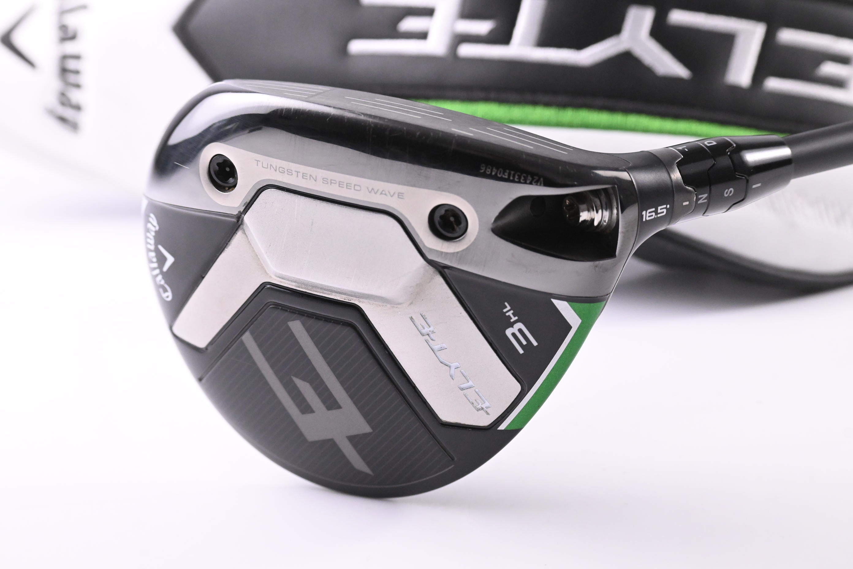 Callaway Elyte #3HL Wood / 16.5 Degree / Stiff Flex Tensei AV Blue 65 Shaft