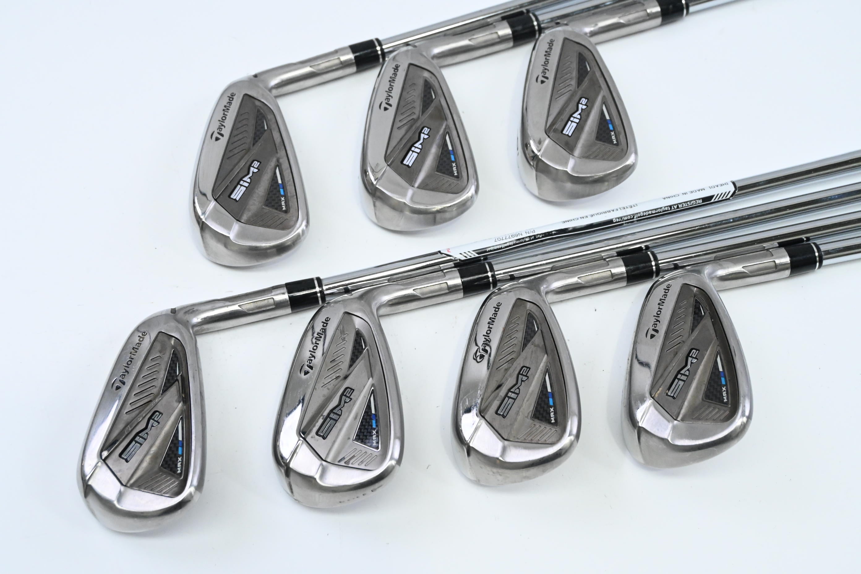 Taylormade SIM2 Max Irons / 4-PW / Regular Flex KBS Max MT 85 Shafts