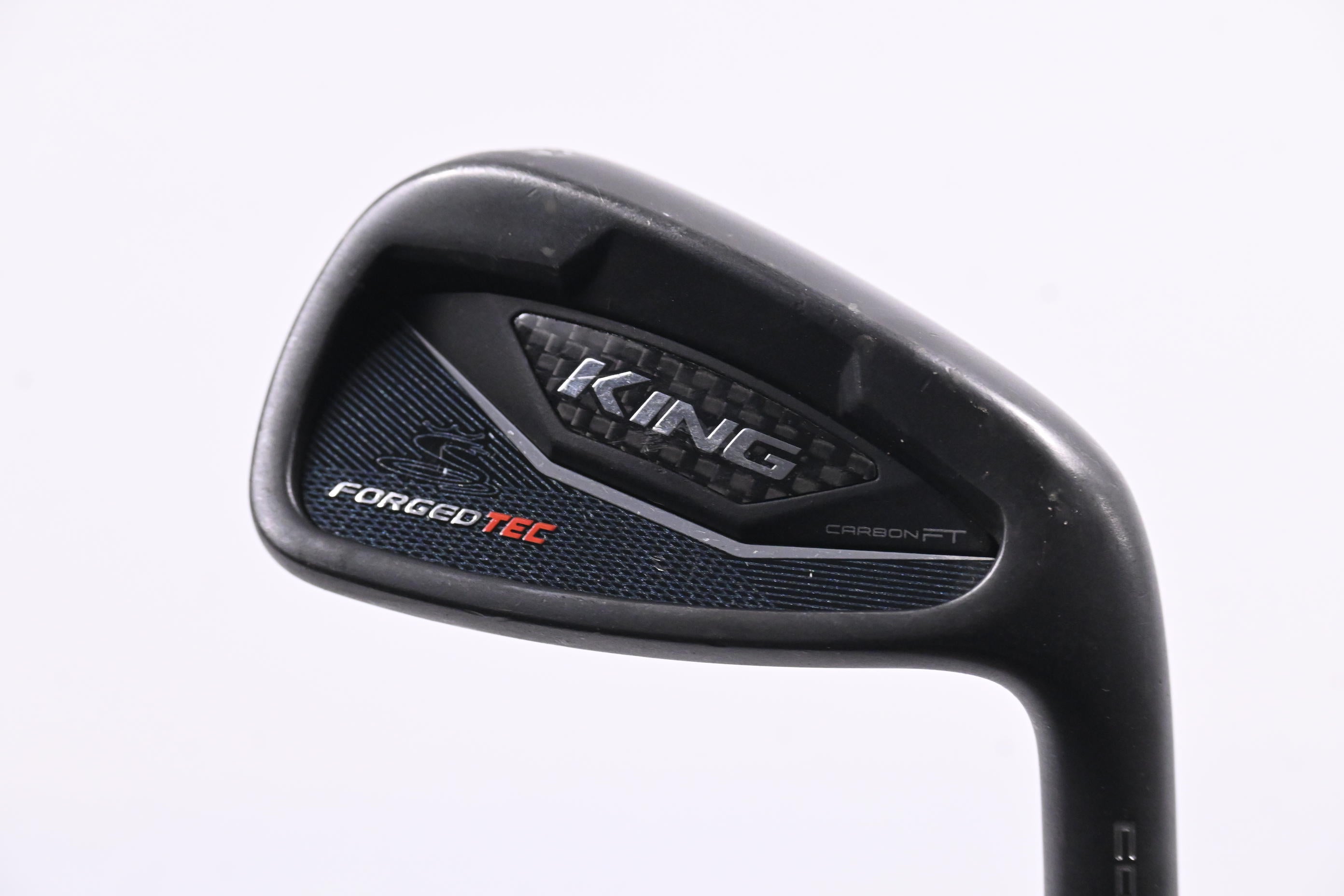 Cobra King Forged Tec Black #8 Iron / 35 Degree / Regular Flex AMT Tour White