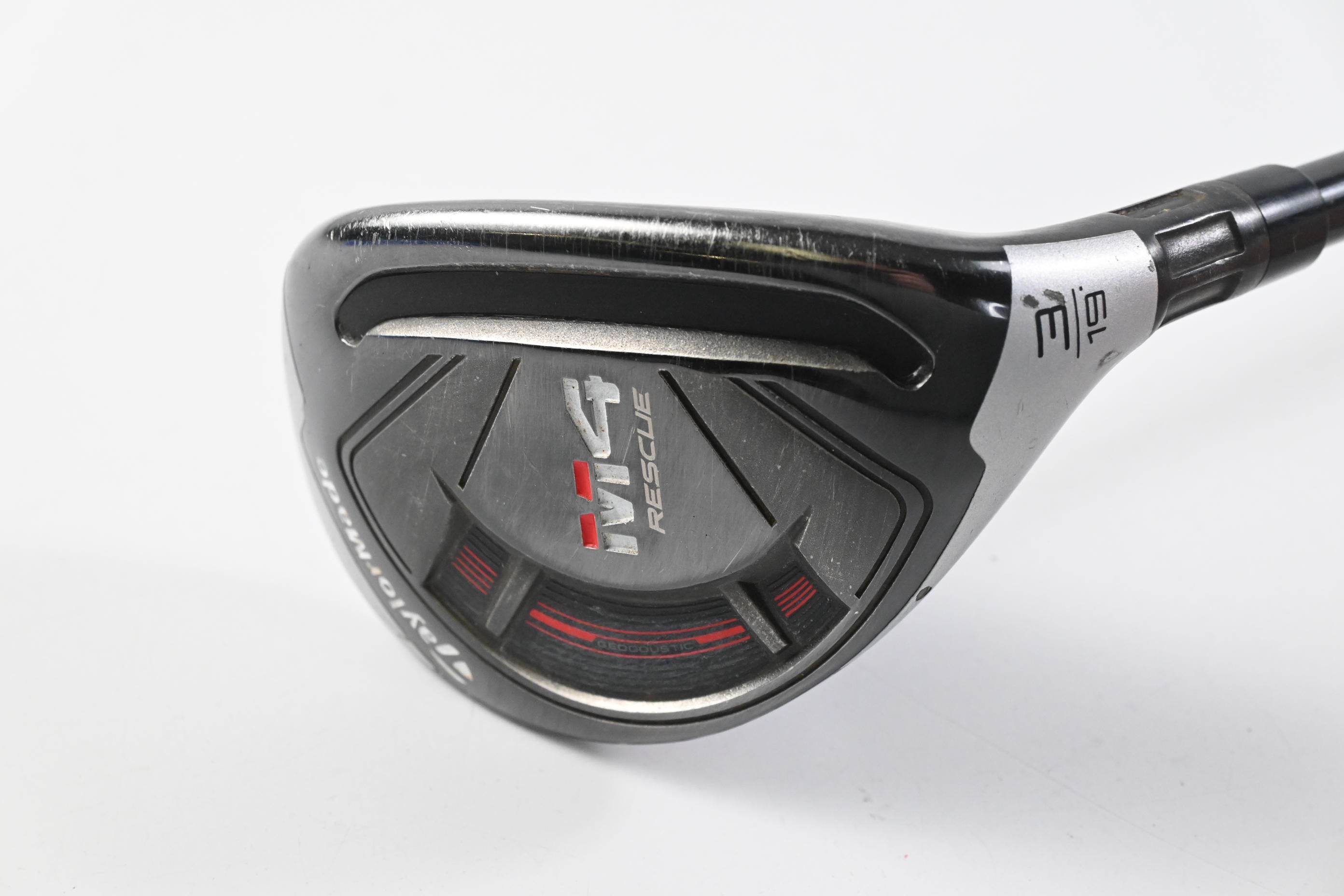 Taylormade M4 #3 Hybrid / 19 Degree / Stiff Flex Fujikura Atmos Red 7