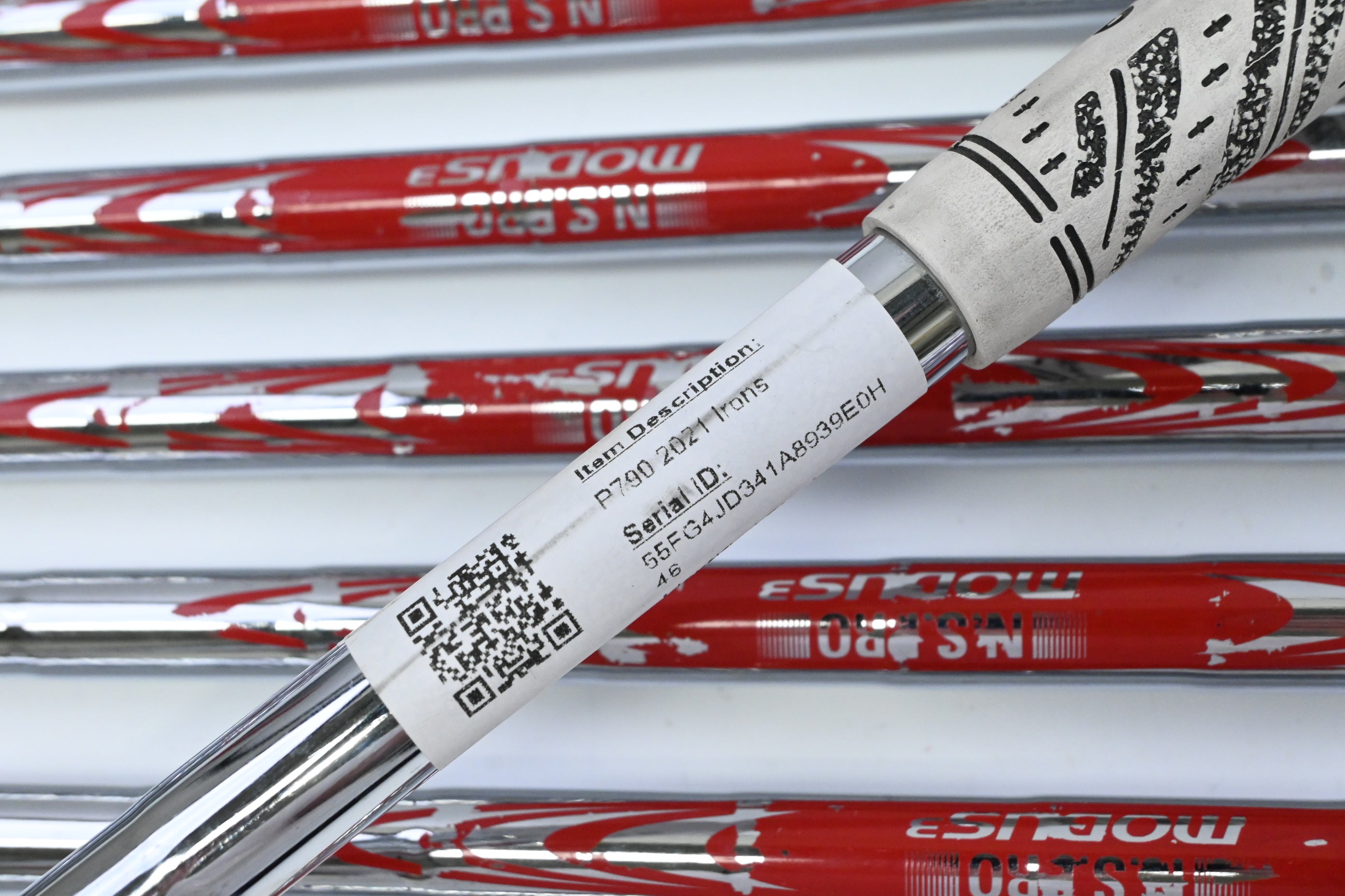 Taylormade P790 2021 Irons / 3-PW / X-Flex NS Pro Modus3 Tour 120 Shafts