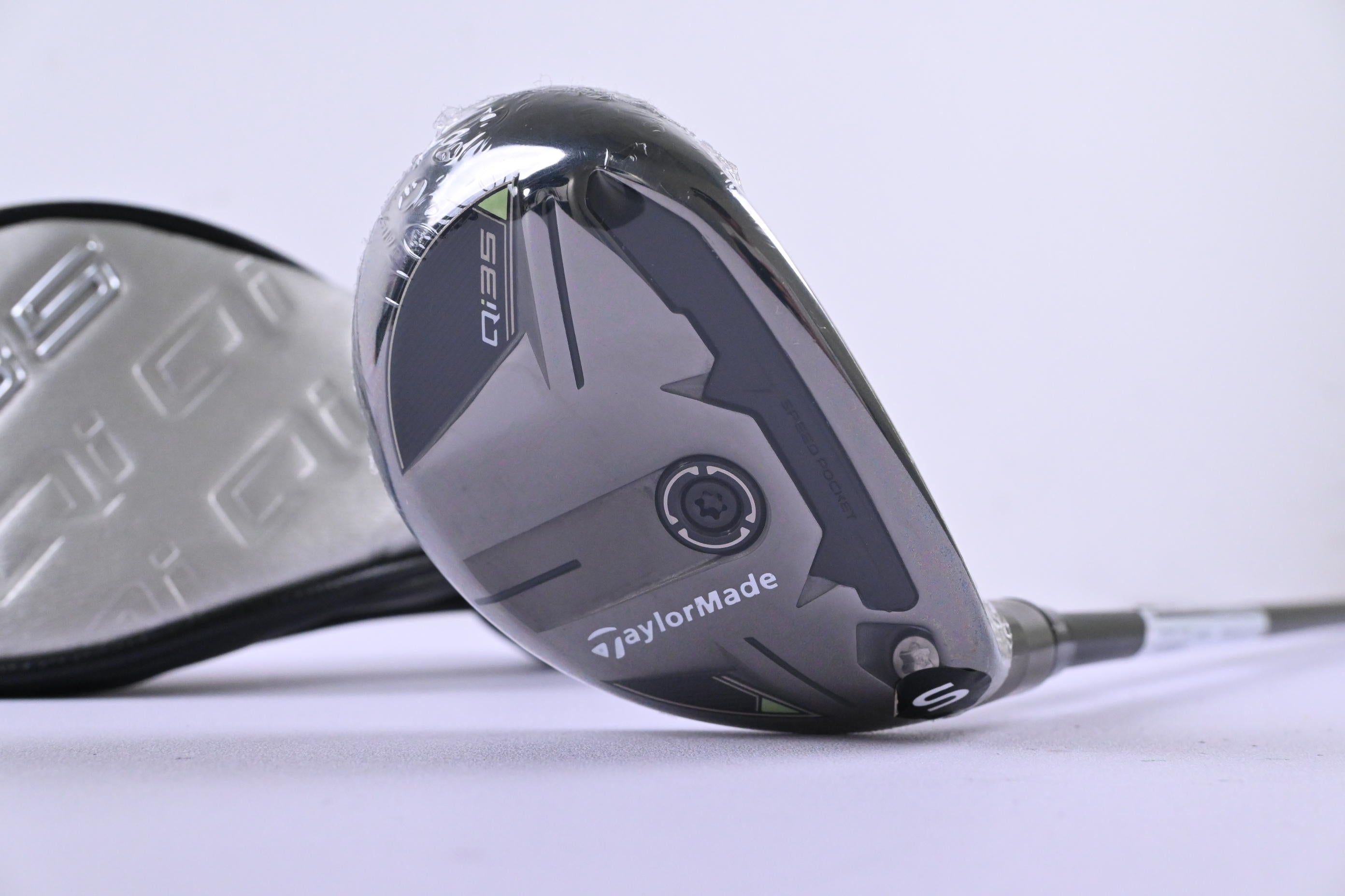 Taylormade Qi35 #4 Hybrid / 22 Degree / Stiff Flex Fujikura Ventus Blue 7 Shaft