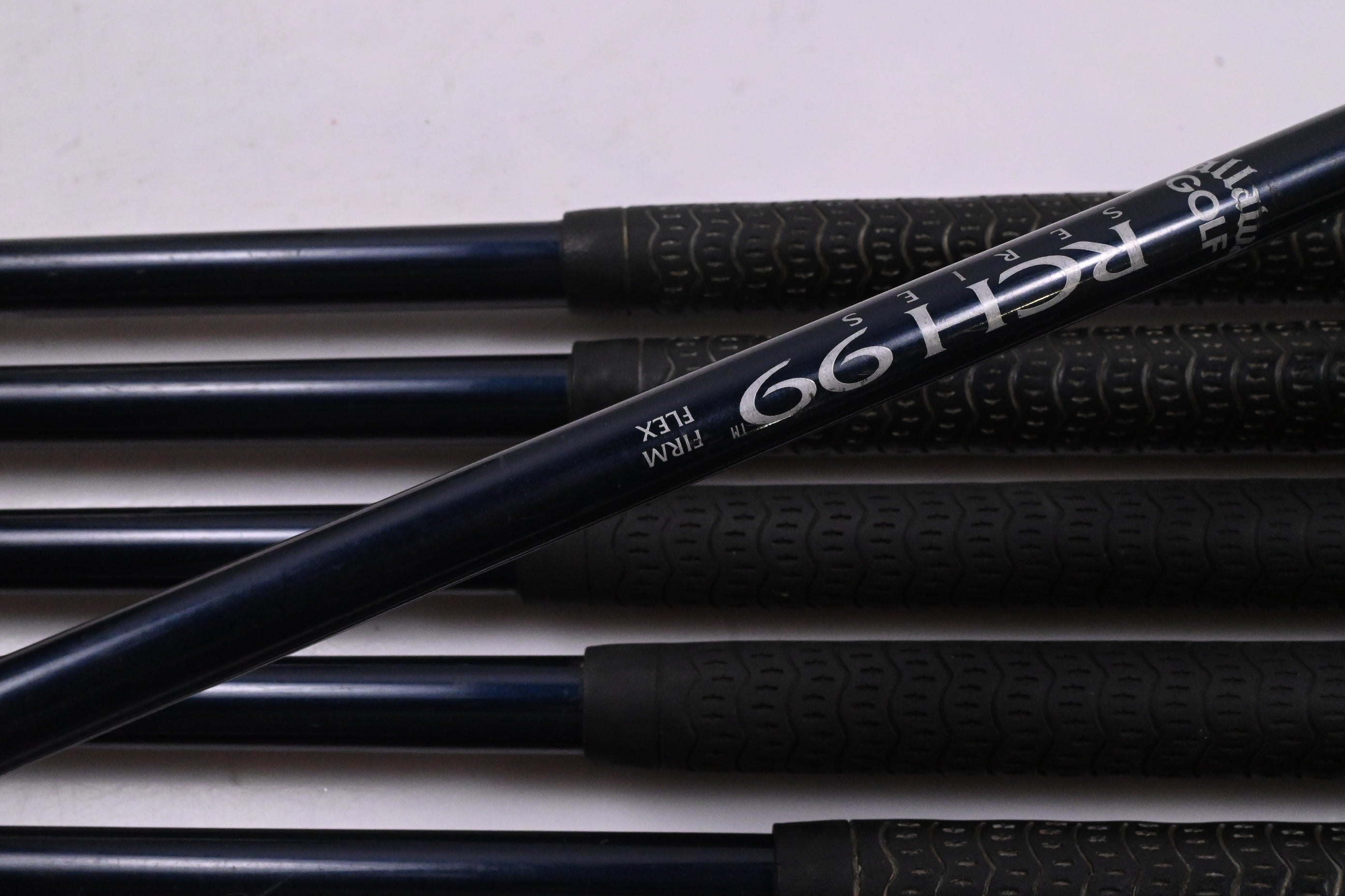 Callaway X-12 Irons / 3-PW+SW / Firm Flex Callaway RCH 99 Shafts