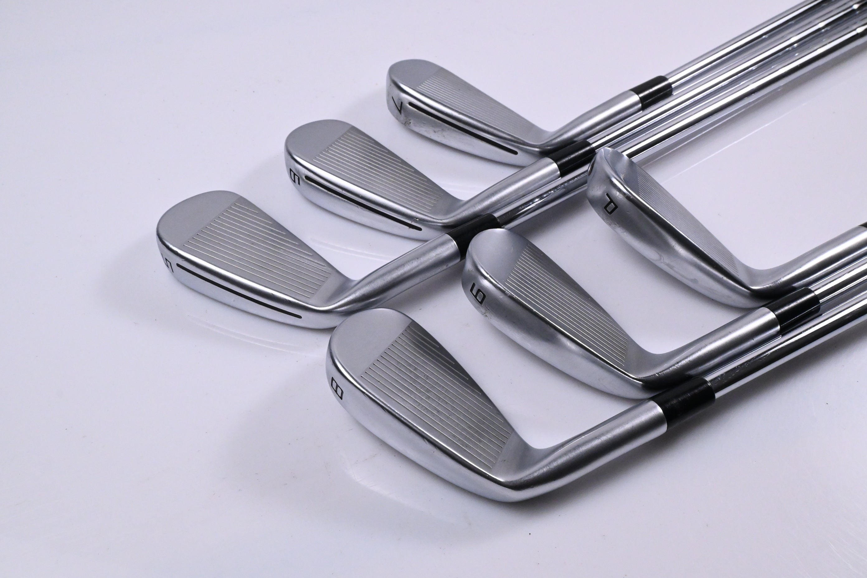 Taylormade P790 2021 Irons / 5-PW / Stiff Flex KBS Tour Lite Shafts