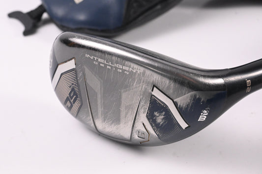 Wilson D9 #6 Hybrid / 28 Degree / Senior Flex Tensei AV Silver 55 Shaft