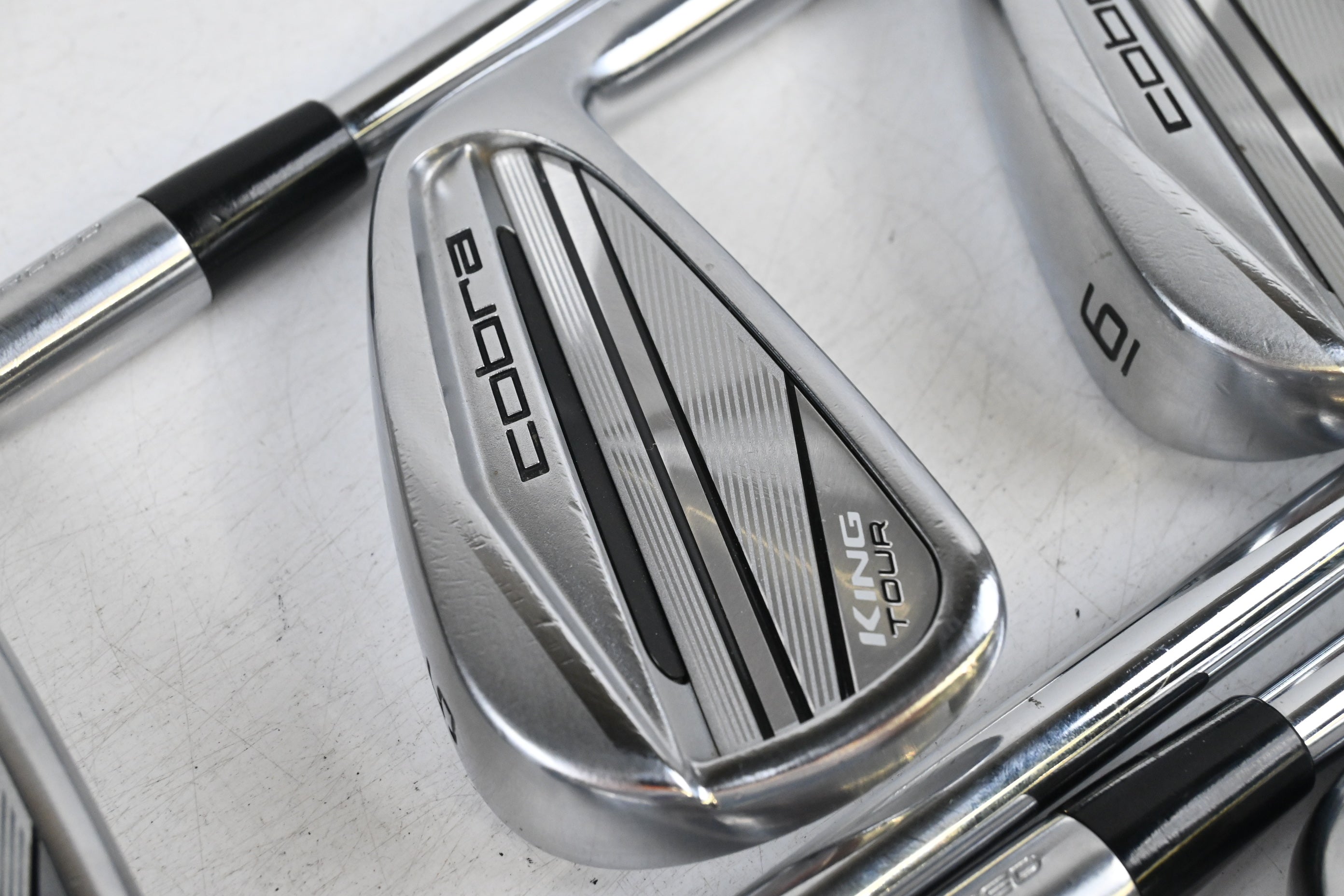 Cobra King Tour 2023 Irons / 4-PW / Stiff Flex KBS $-Taper 120 Shafts