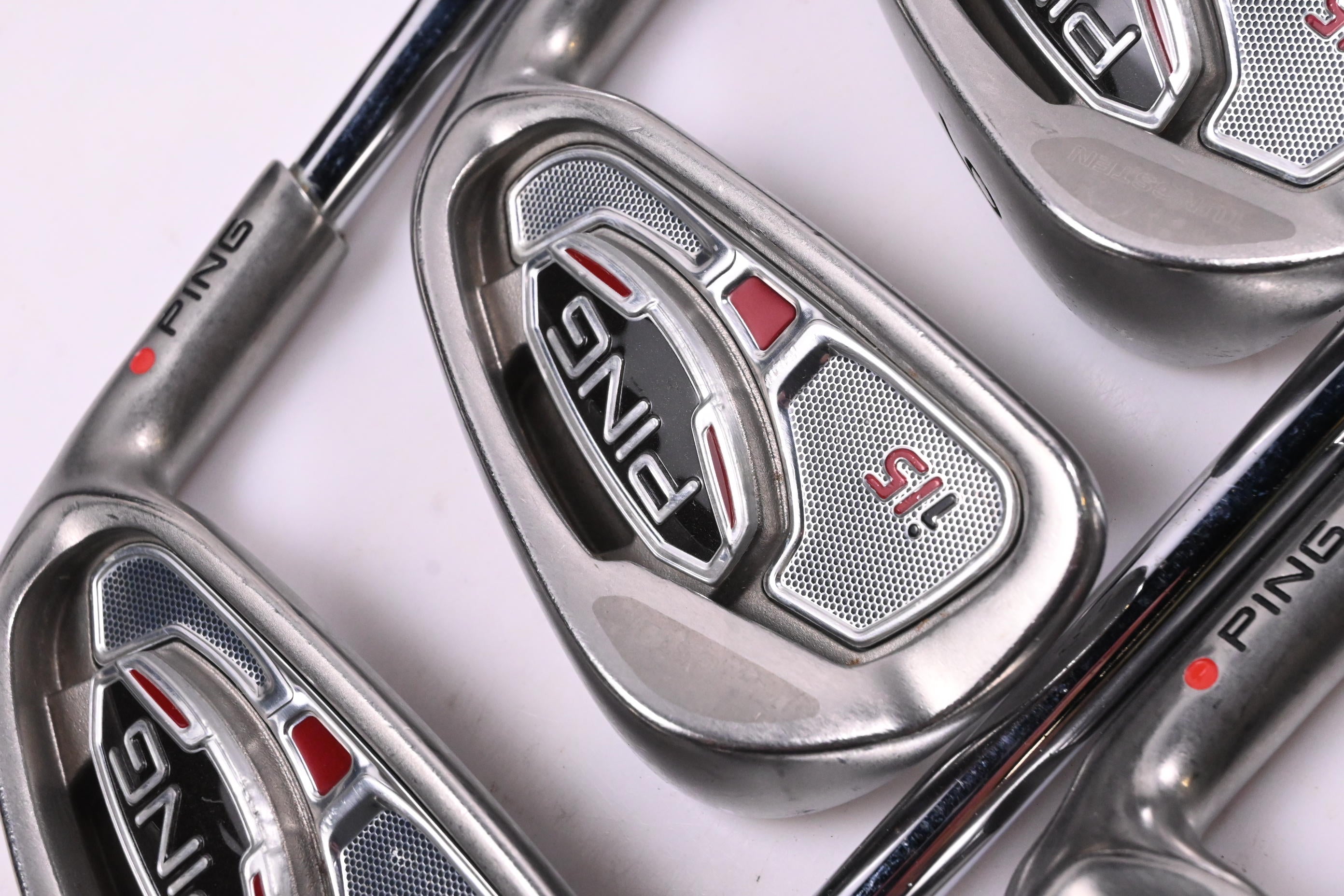 Ping i15 Irons / 4-9i / Red Dot / Regular Flex Ping AWT Shafts