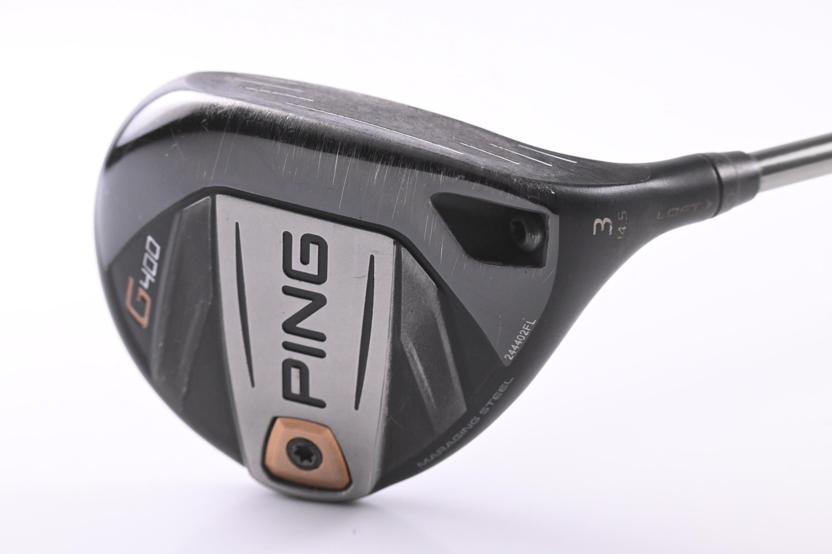 Ping G400 #3 Wood / 14.5 Degree / Stiff Flex Ping Tour 75 Shaft