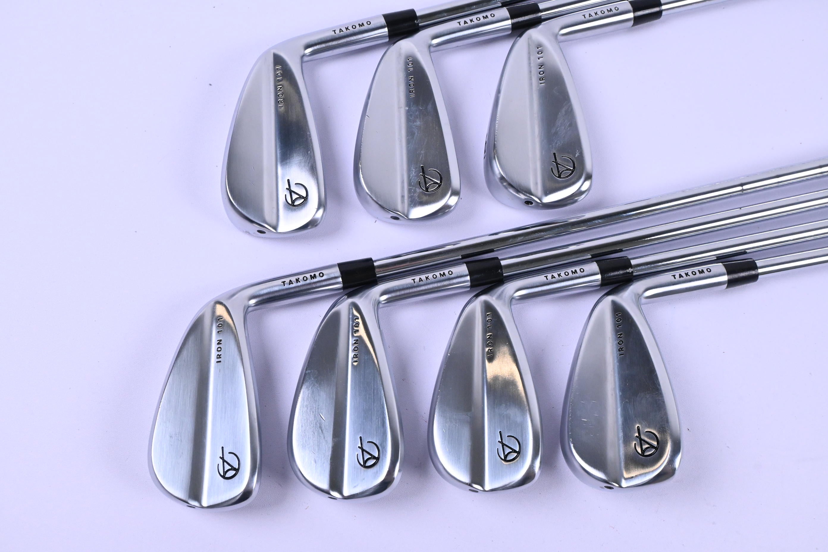 Takomo 101 Irons / 4-PW / Regular Flex KBS Tour Lite Shafts