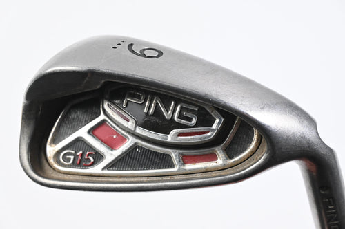 Ping G15 #9 Iron / Black Dot / Regular Flex Steel Shaft