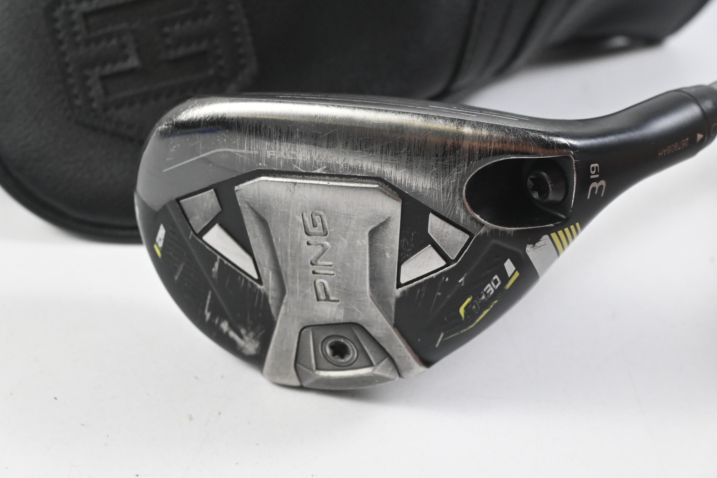 Ping G430 #3 Hybrid / 19 Degree / Stiff Flex Ping Tour Chrome 2.0 65 Shaft