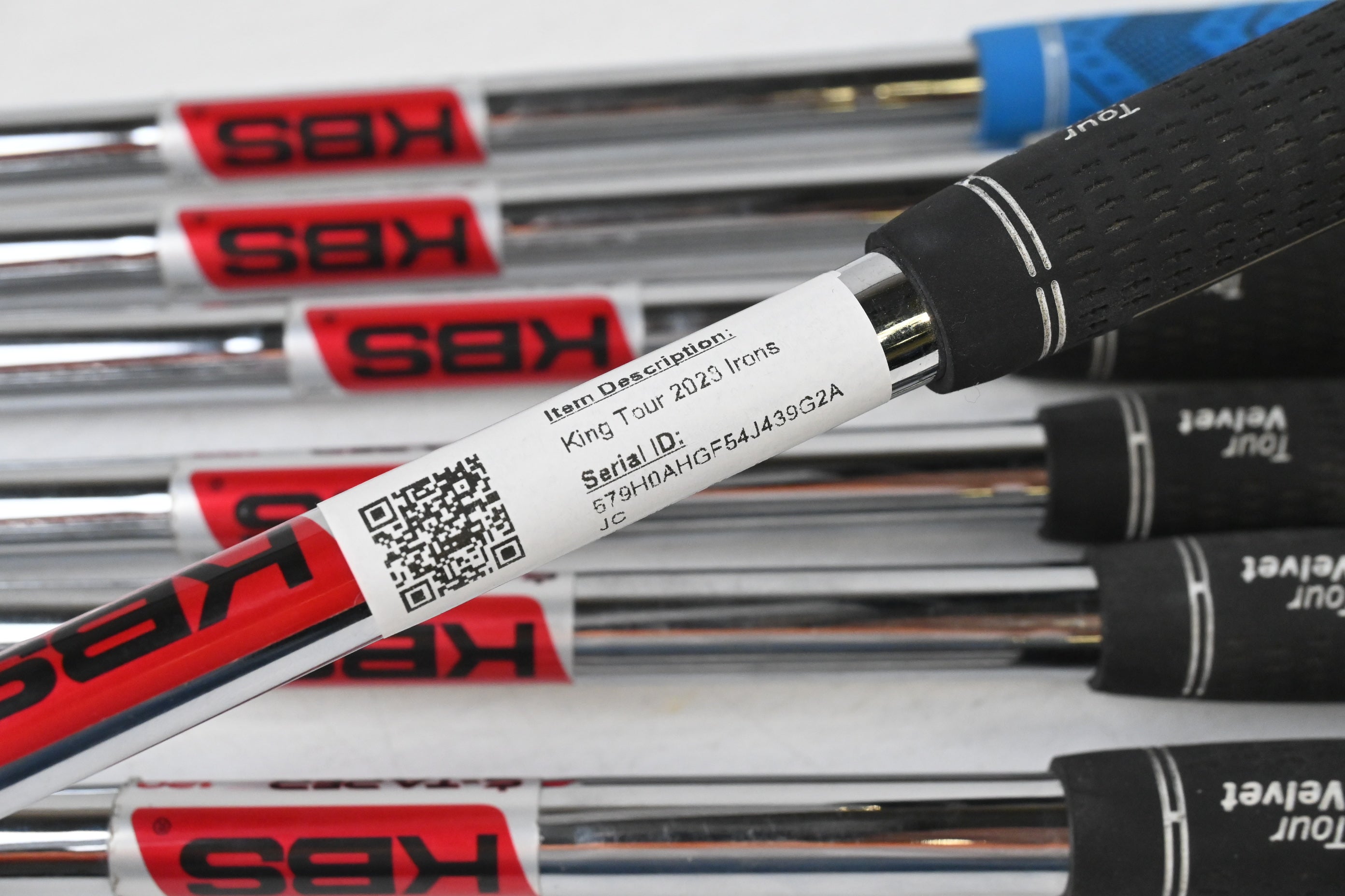 Cobra King Tour 2023 Irons / 4-PW / Stiff Flex KBS $-Taper 120 Shafts