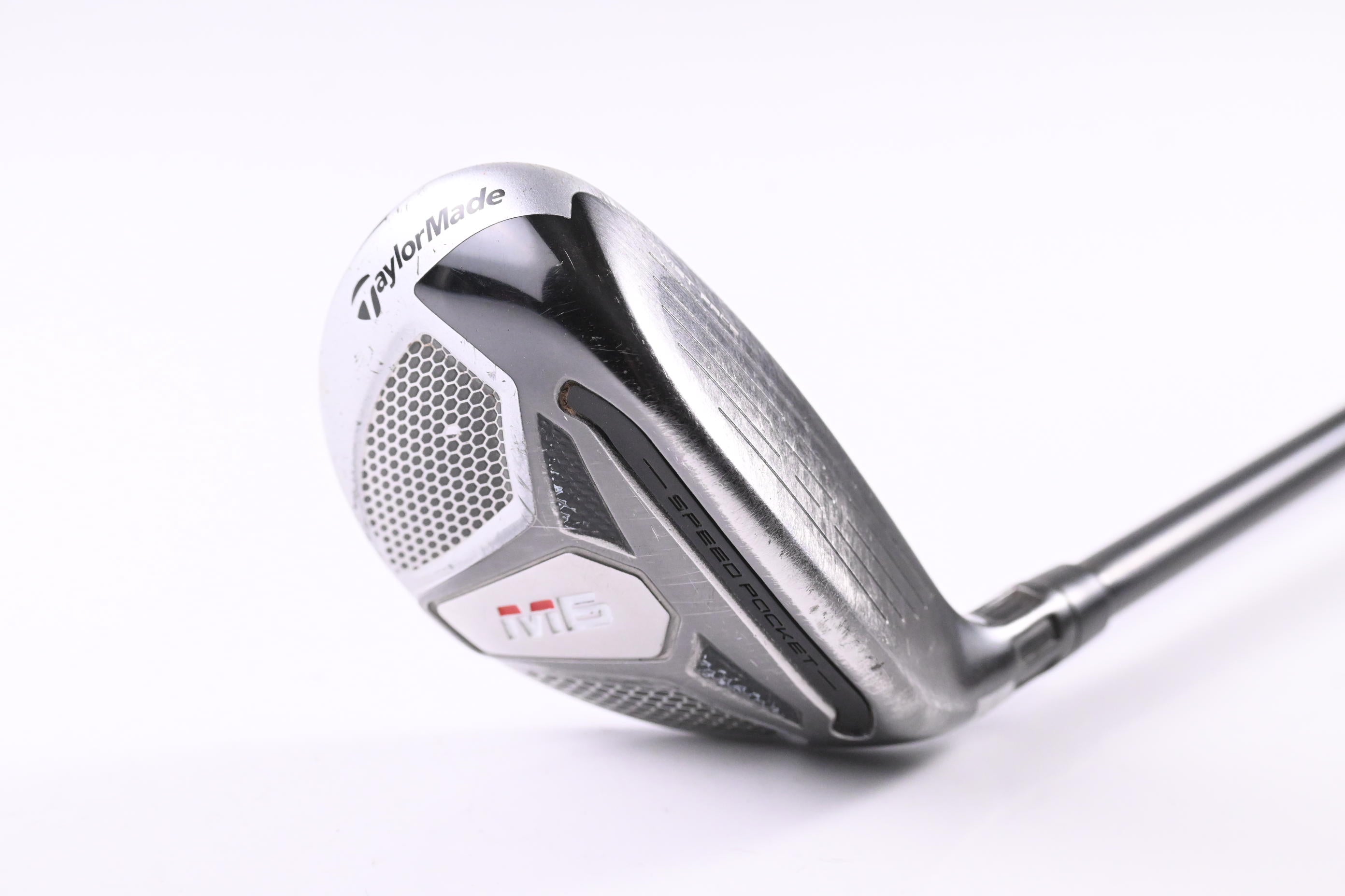 Taylormade M6 #3 Hybrid / 19 Degree / Regular Flex Fujikura Atmos Orange 6 Shaft