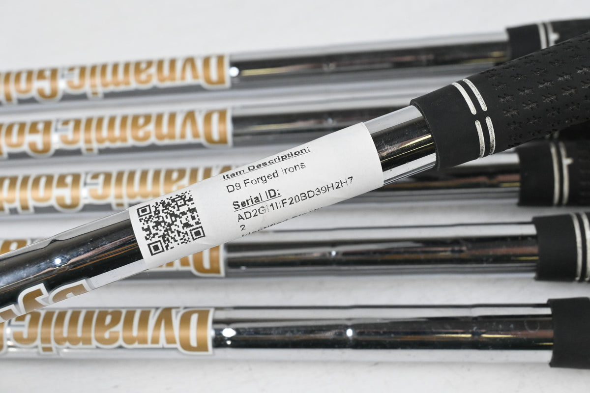 Wilson D9 Forged Irons / 5-PW / Stiff Flex Dynamic Gold 105 S300 Shafts