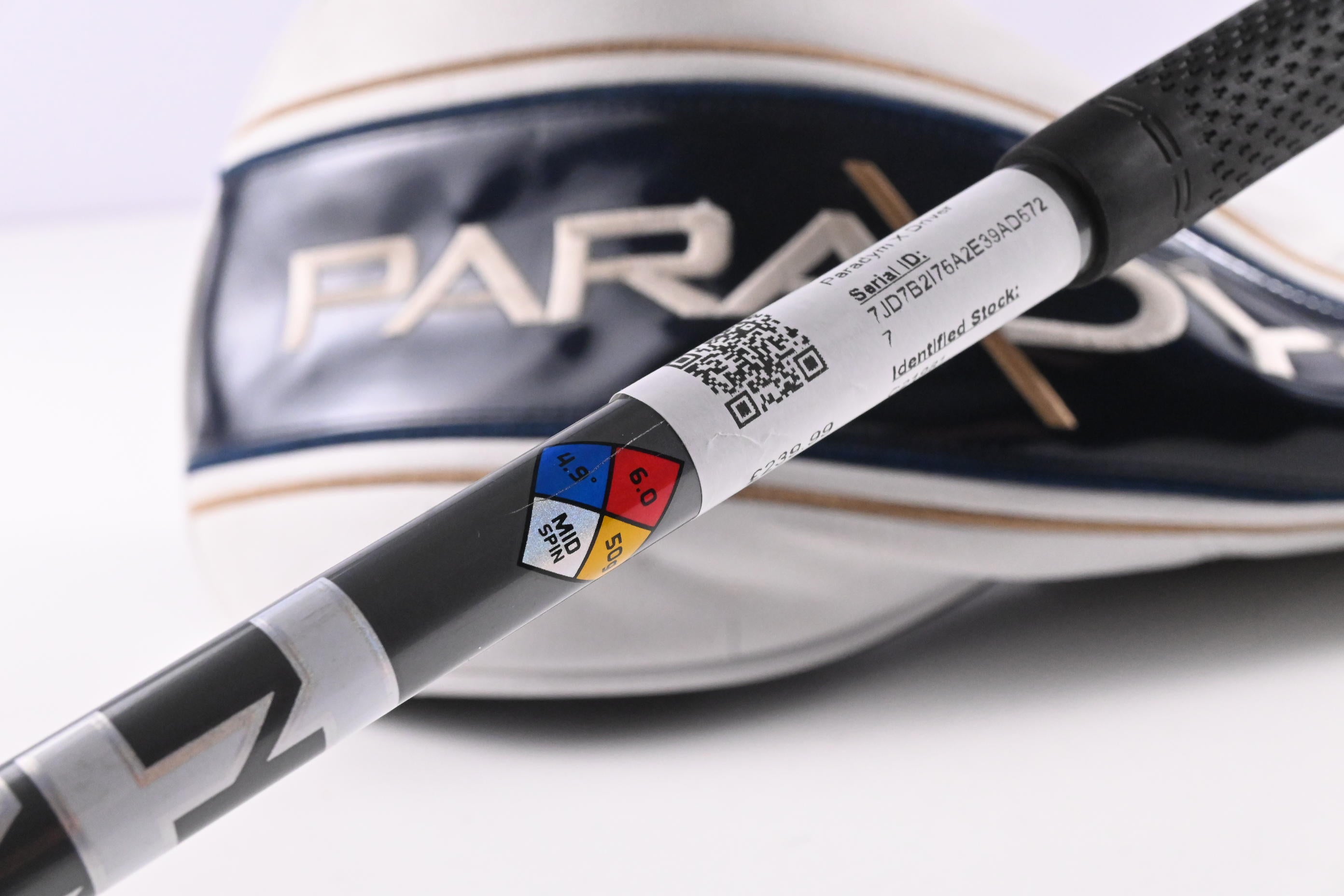 Callaway Paradym X Driver / 10.5 Degree / Stiff Flex HZRDUS Silver 50 Shaft