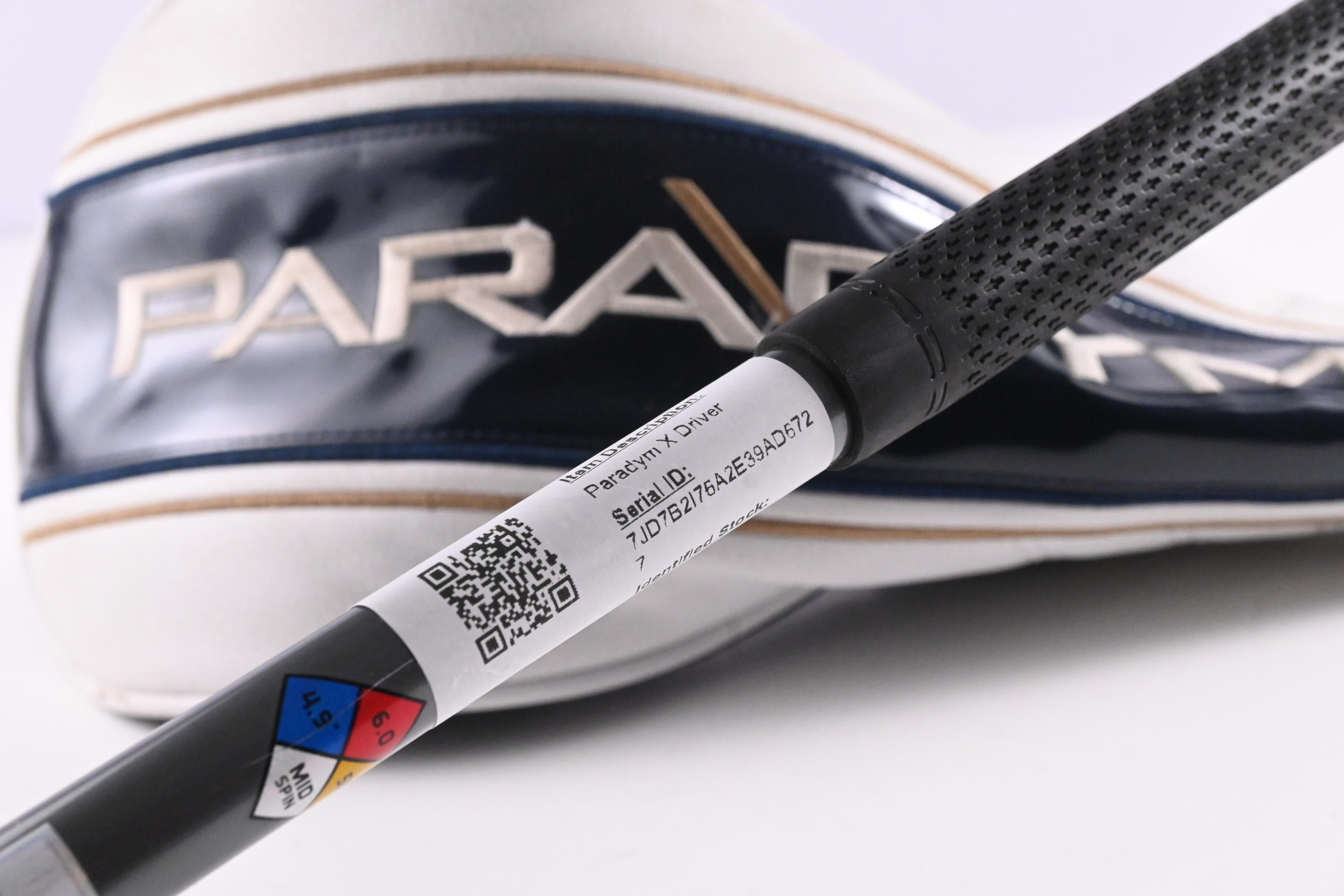 Callaway Paradym X Driver / 10.5 Degree / Stiff Flex HZRDUS Silver 50 Shaft